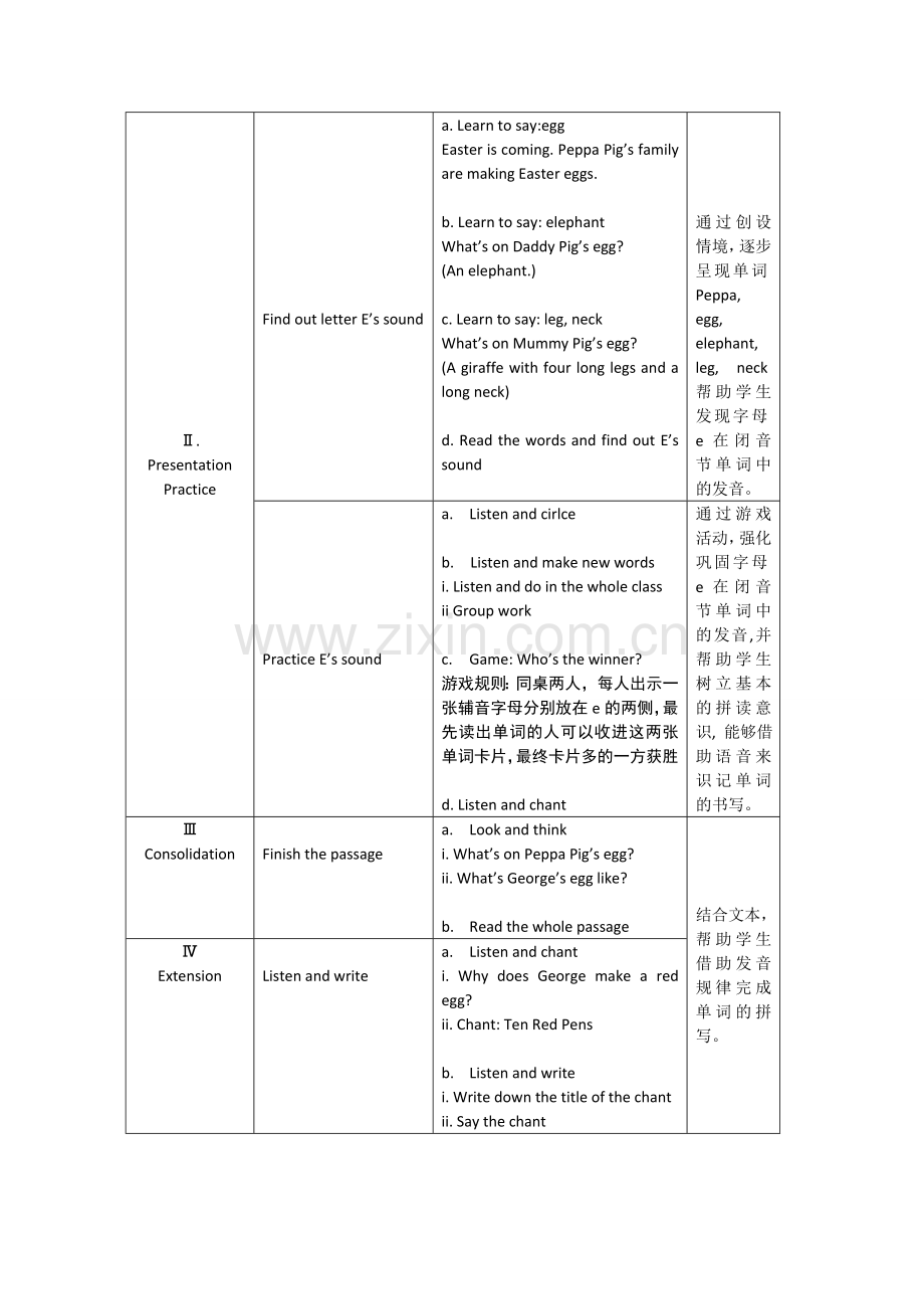 PEP三年级下第二单元设计第六课时.doc_第2页