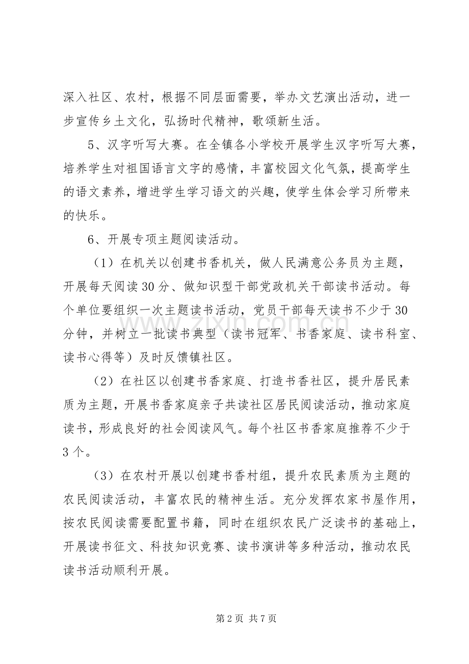 新冠疫情期间社区读书活动实施方案三篇.docx_第2页