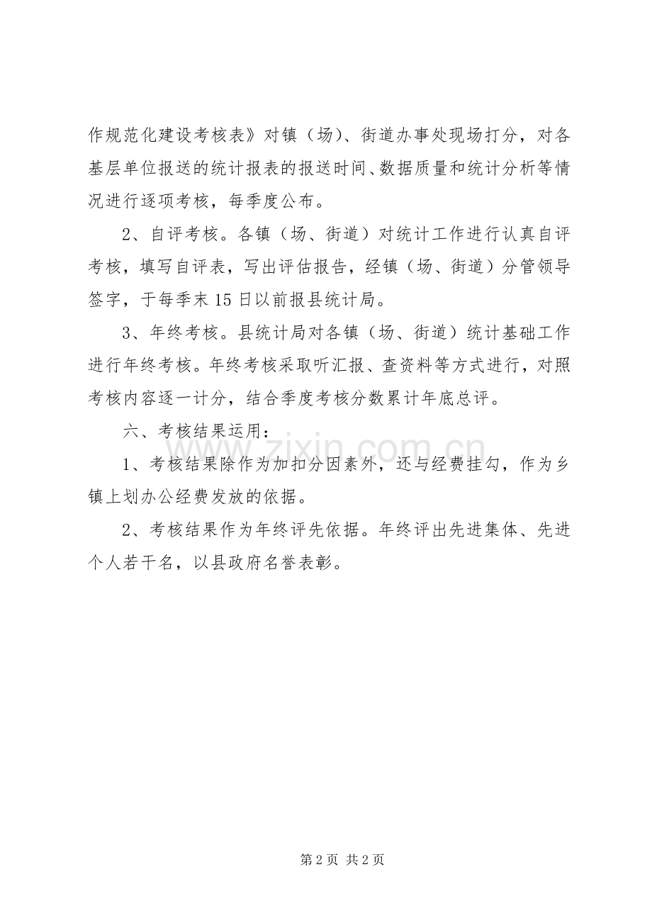 统计局基层建设考核实施方案.docx_第2页