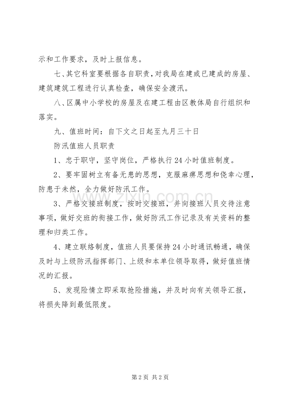 房产管理局防汛应急处理预案.docx_第2页