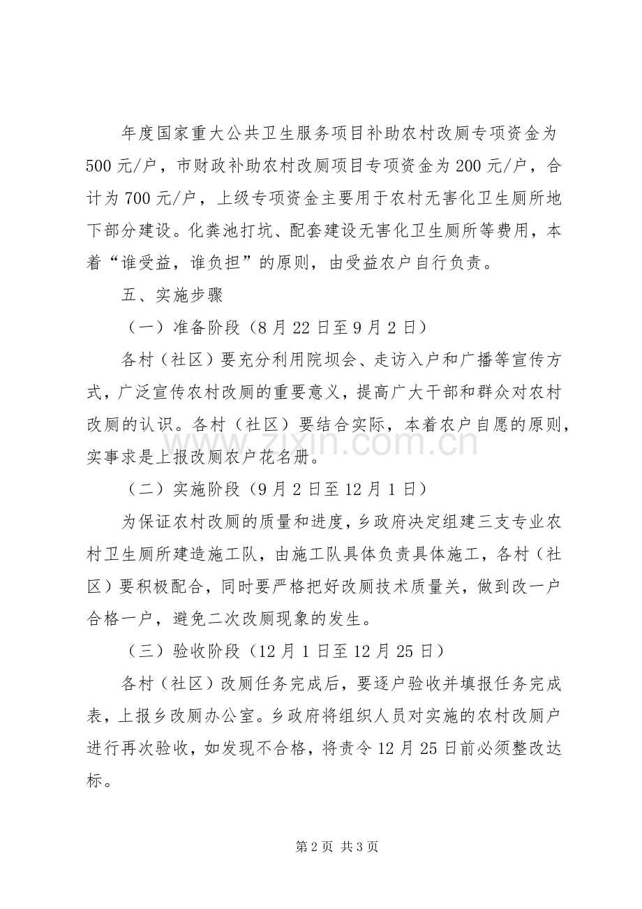 农村改厕目标考核实施方案.docx_第2页