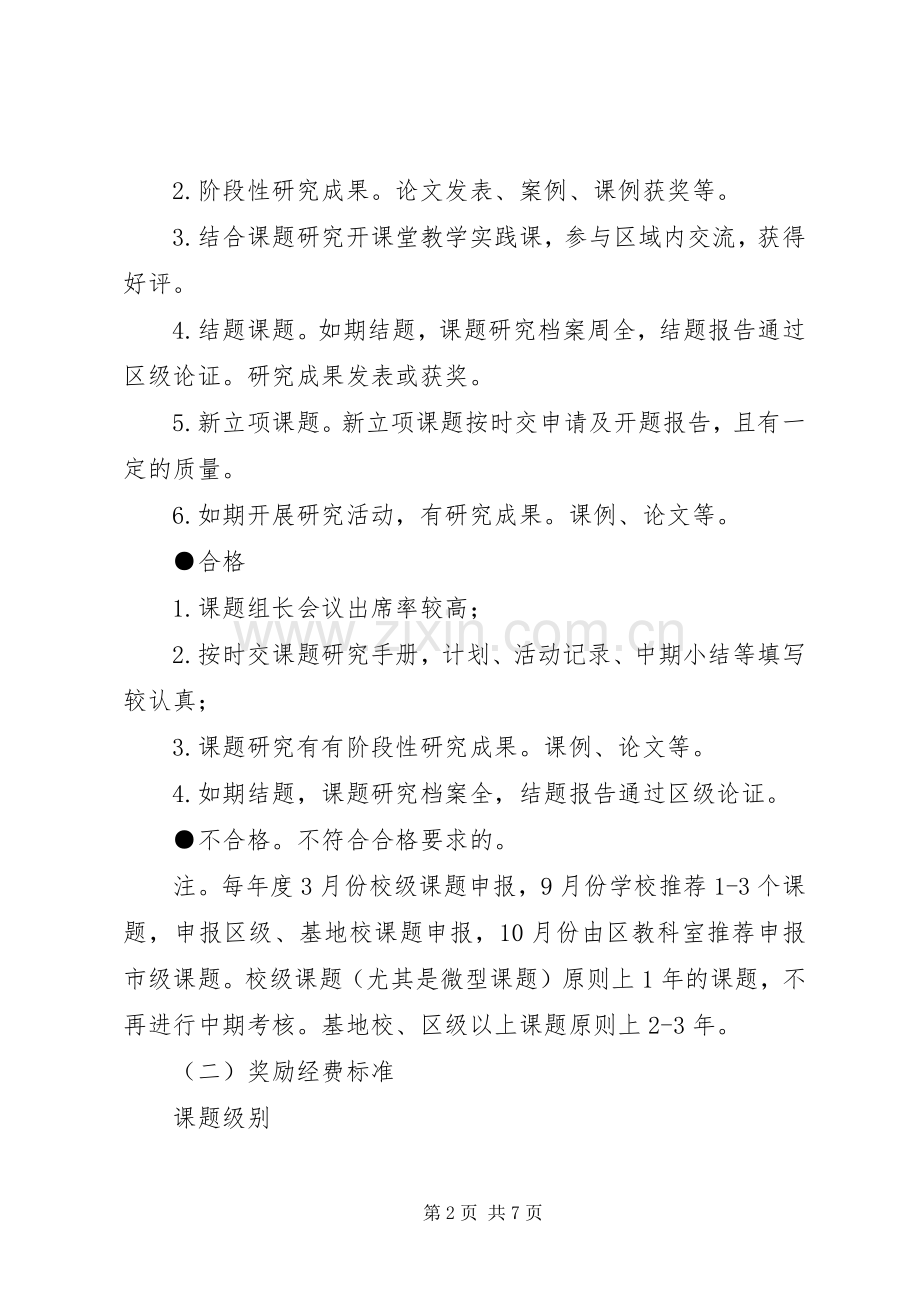 山天中学教科研工作考核实施方案.docx_第2页