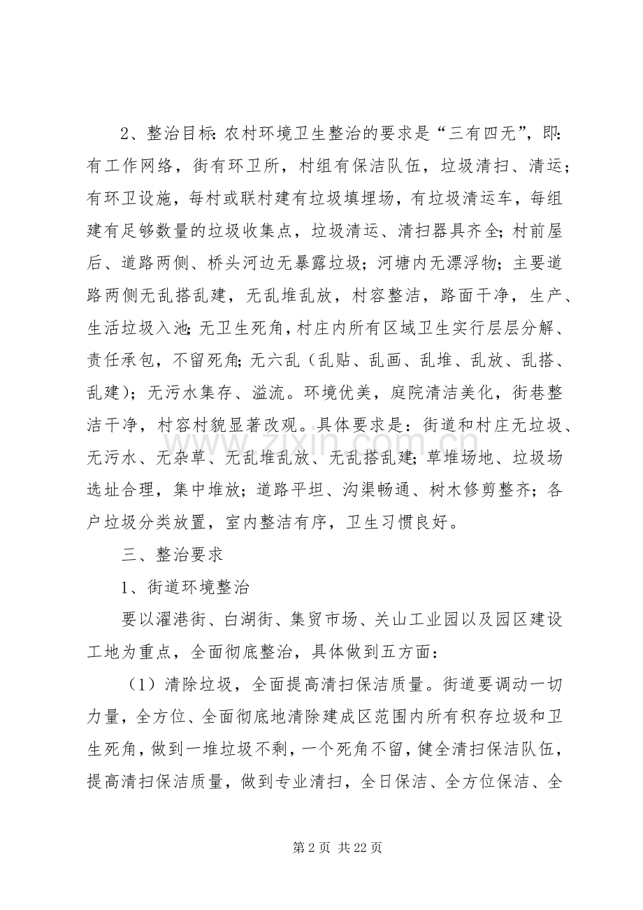 濯港镇镇村卫生环境综合整治实施方案.docx_第2页