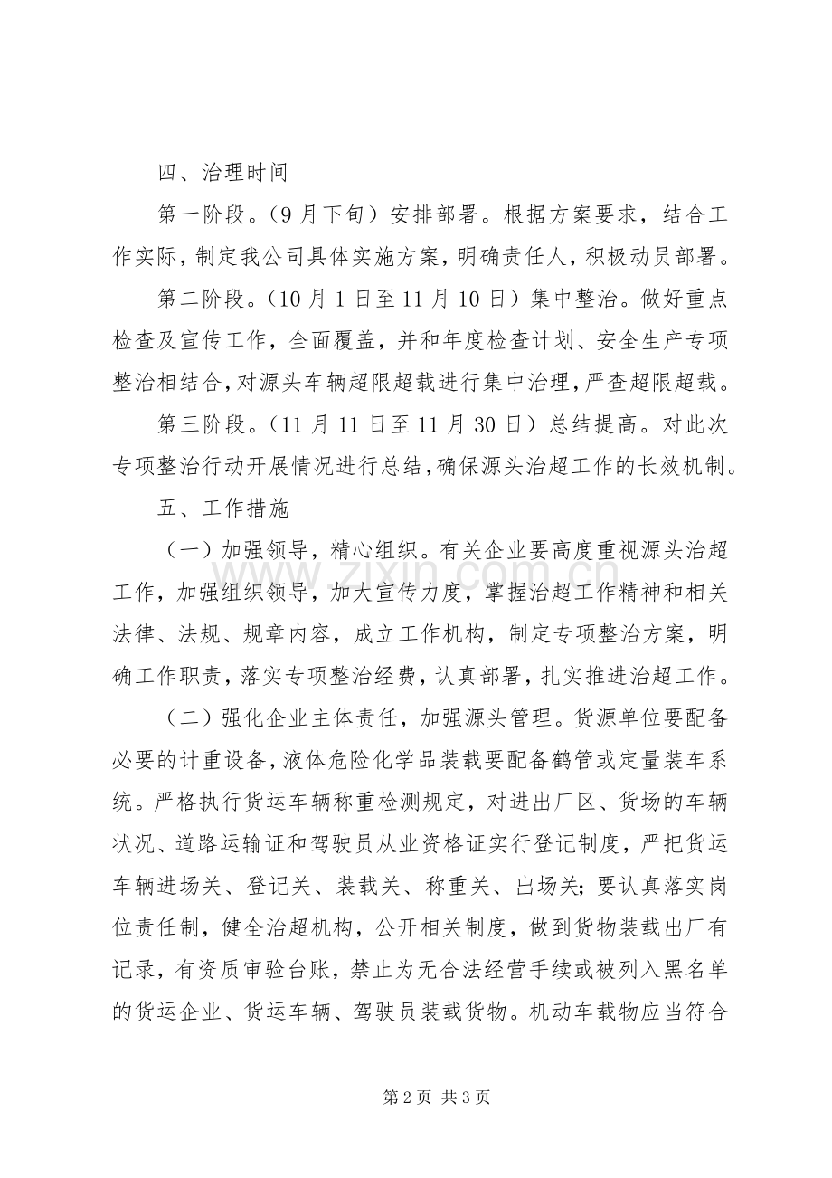 XX年源头治超实施方案.docx_第2页