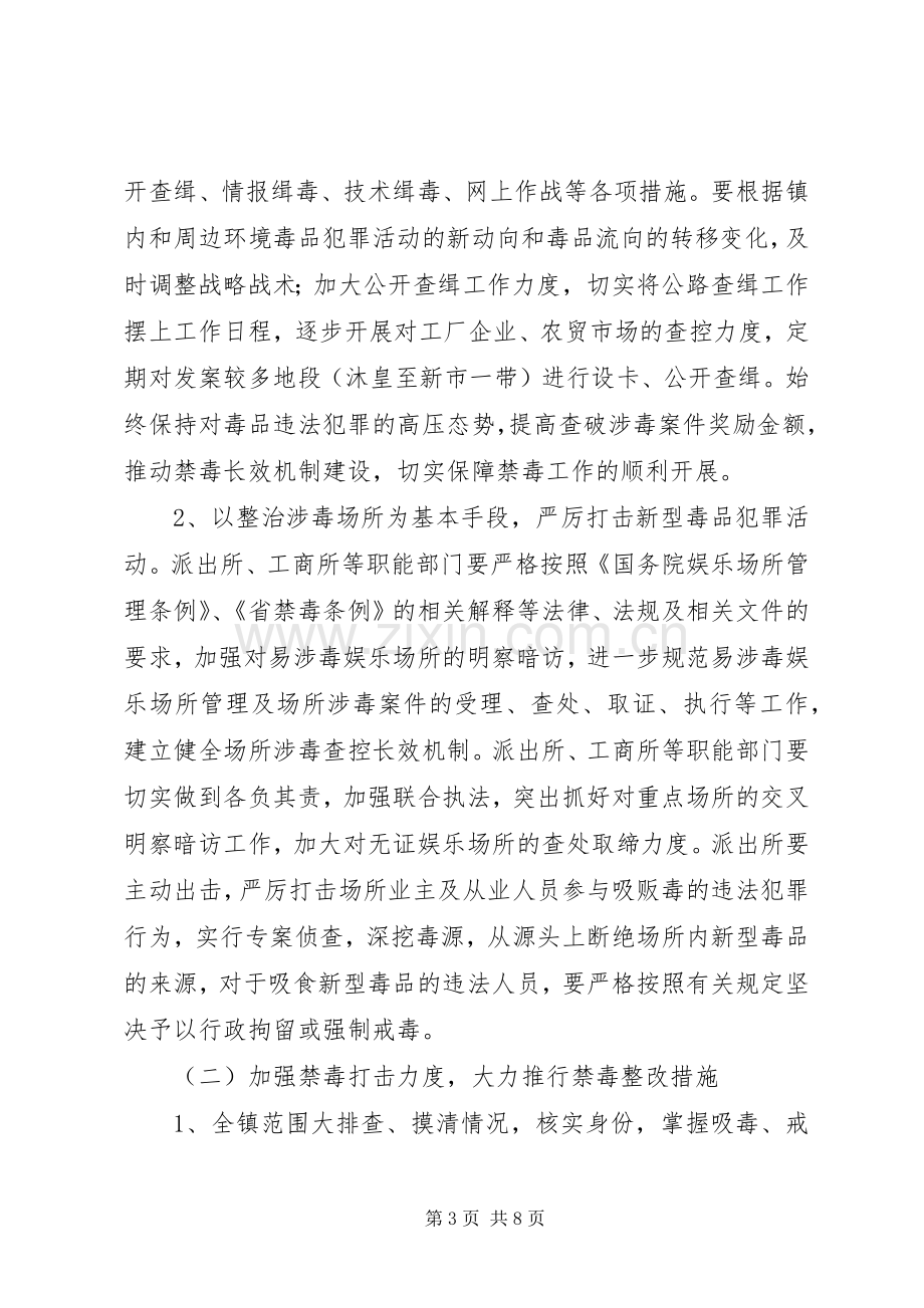 镇禁毒重点整治工作实施方案.docx_第3页