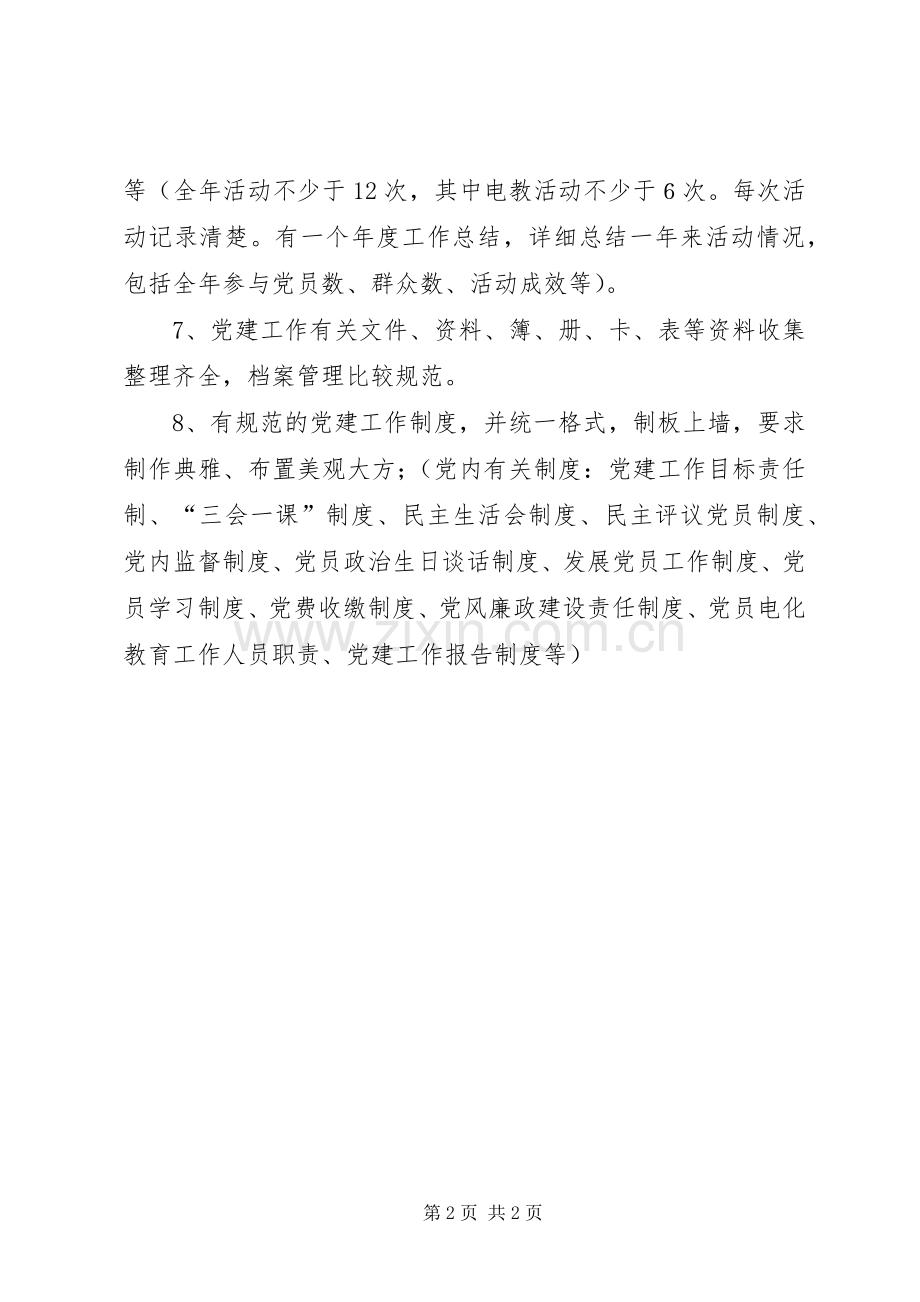 学校教育支部党员活动室布置实施方案 .docx_第2页