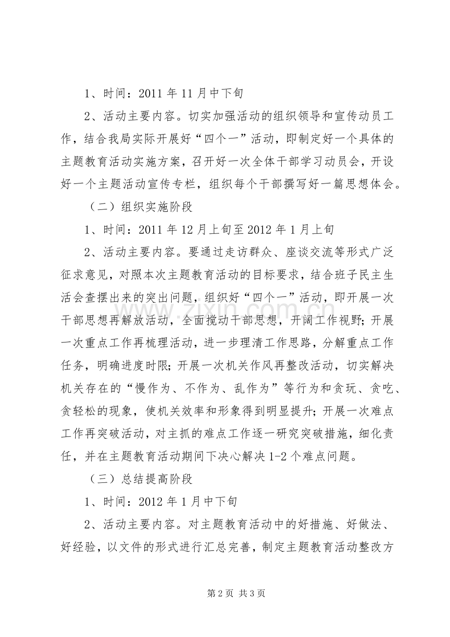 民政局作风效能活动实施方案.docx_第2页