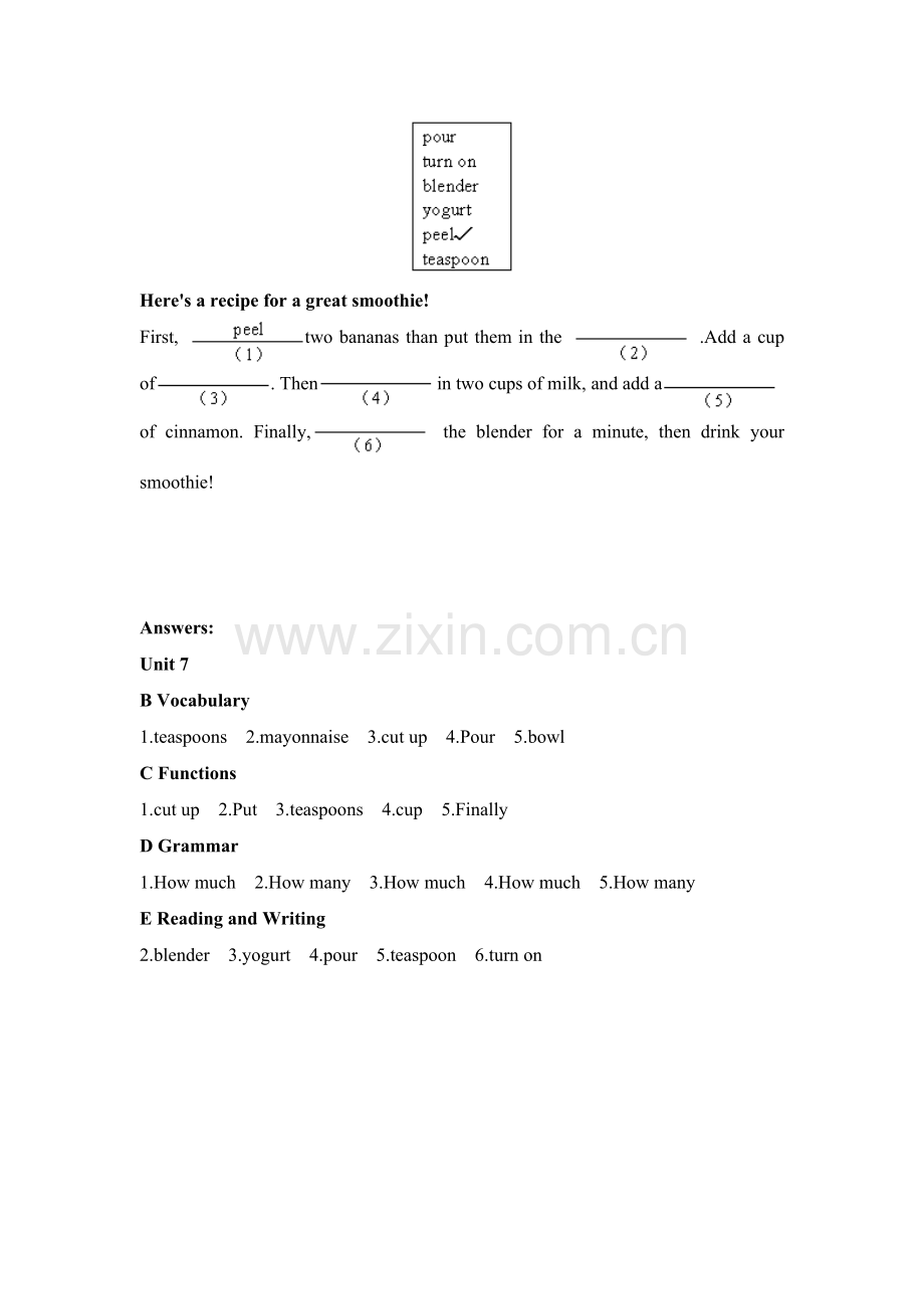 Unit7单元检测1.doc_第2页