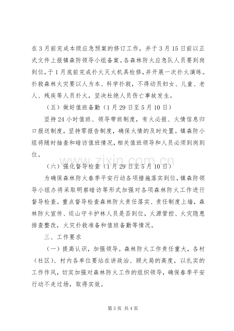 乡镇森林防火春季平安行动实施方案.docx_第3页