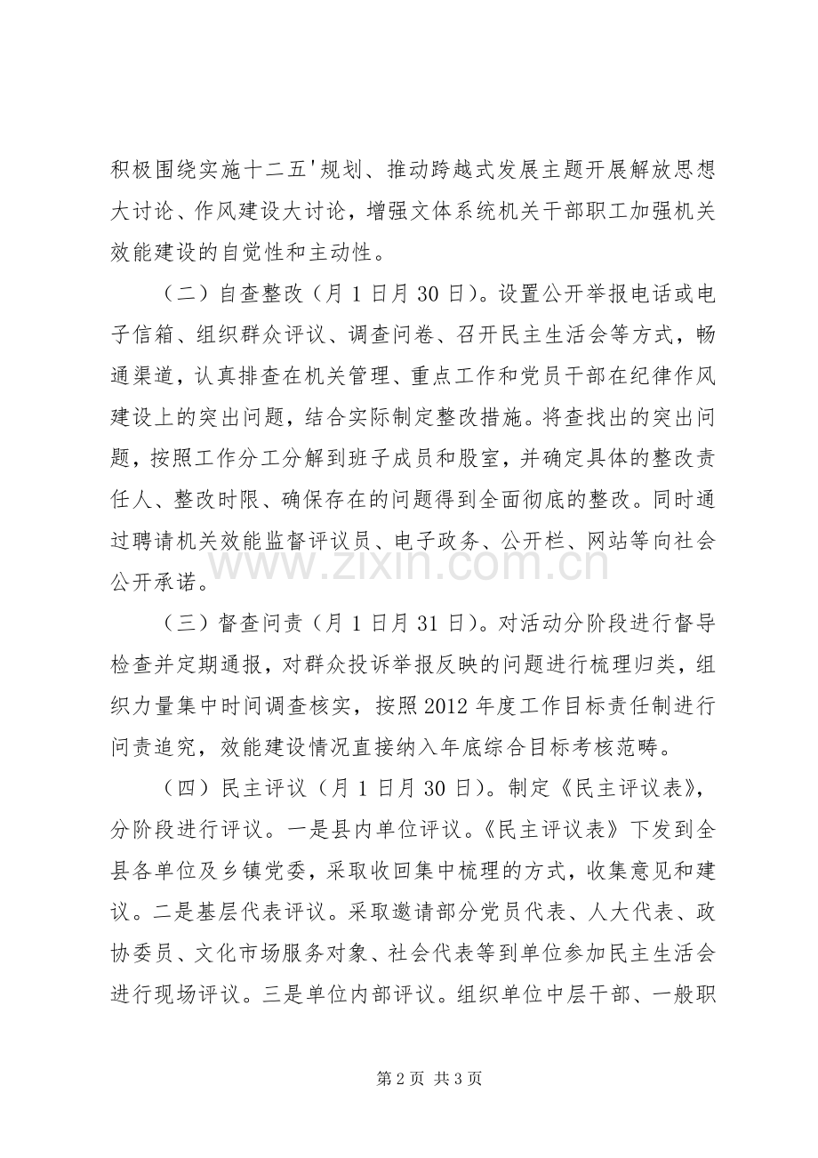 治庸问责效能建设实施方案.docx_第2页