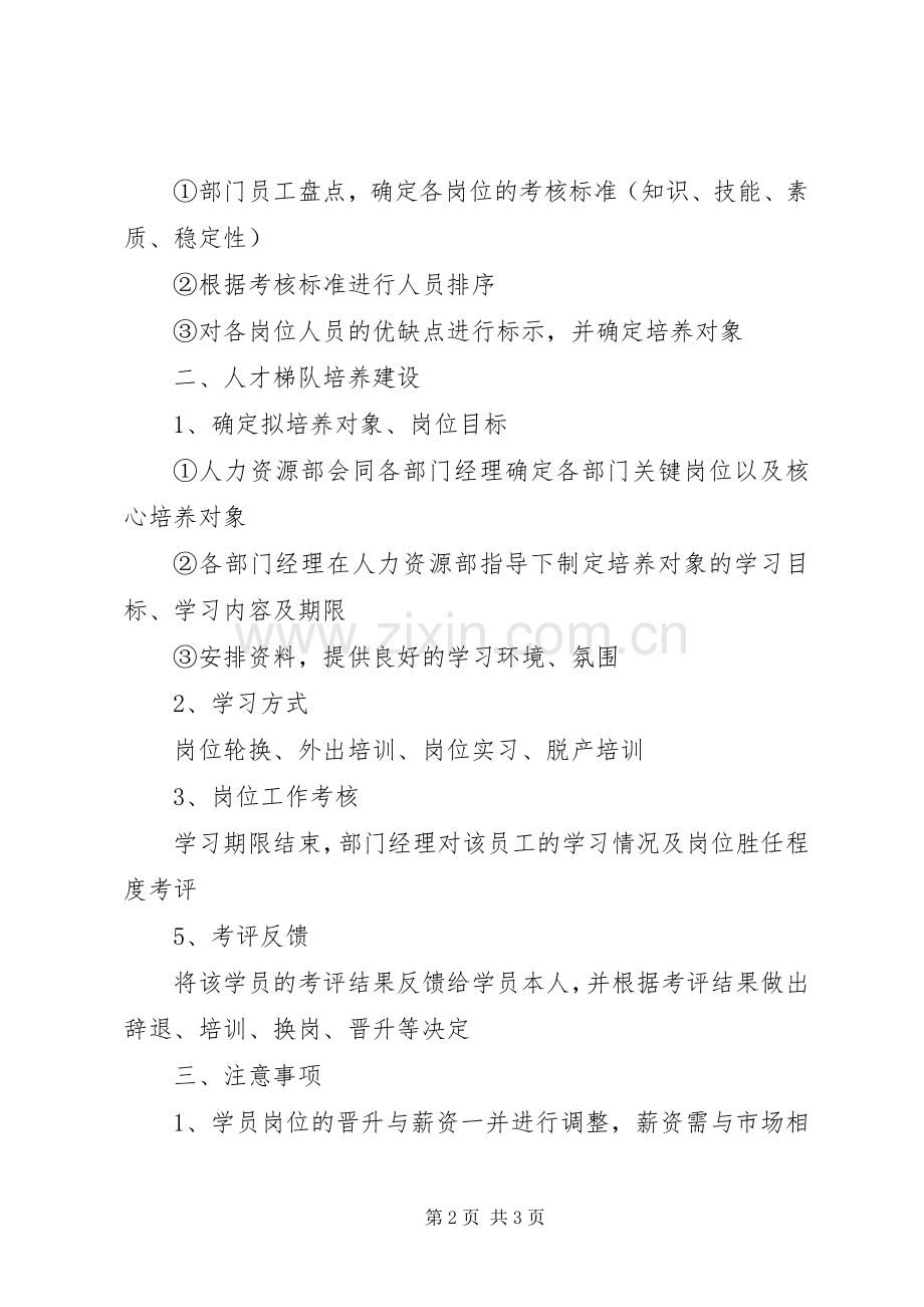 人才梯队建设实施方案.docx_第2页