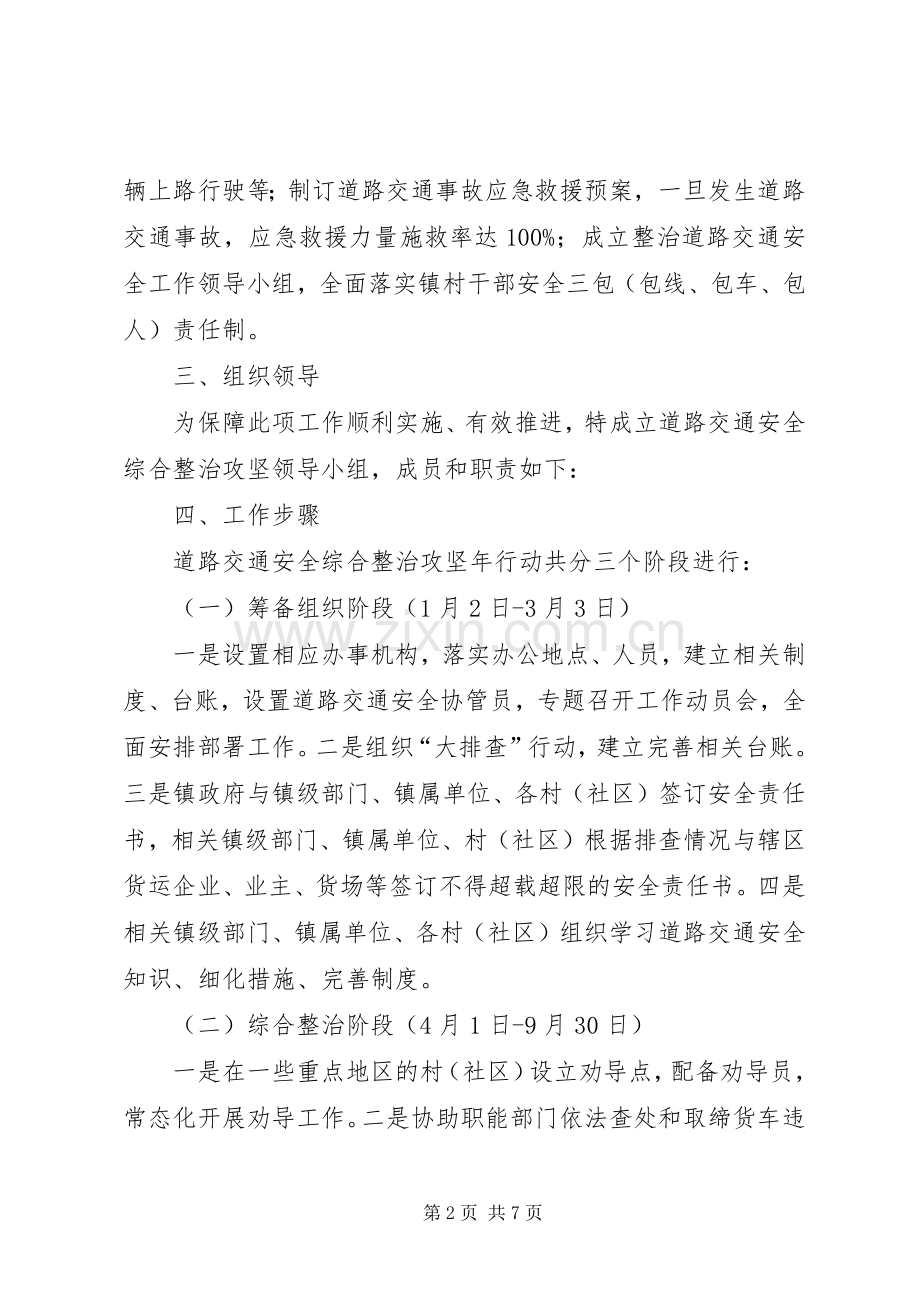 道路交通安全综合整治实施方案.docx_第2页