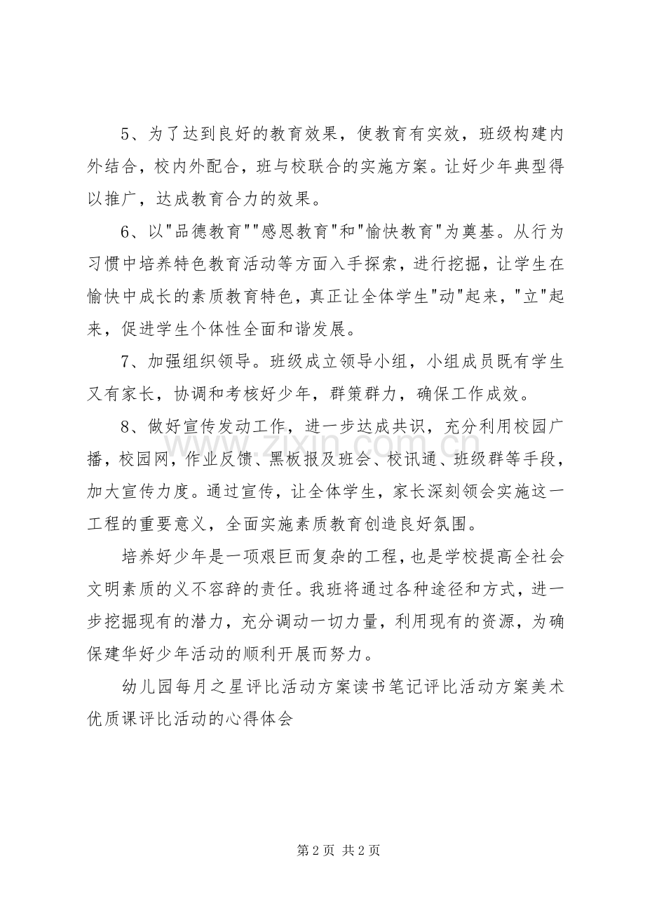 好少年评比活动实施方案.docx_第2页