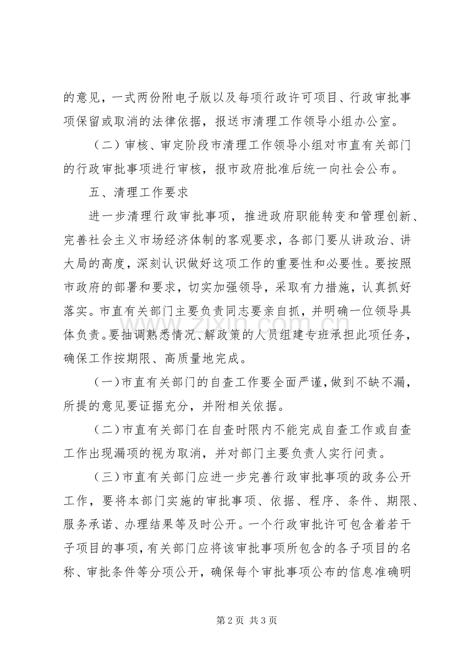 行政审批清理实施方案.docx_第2页