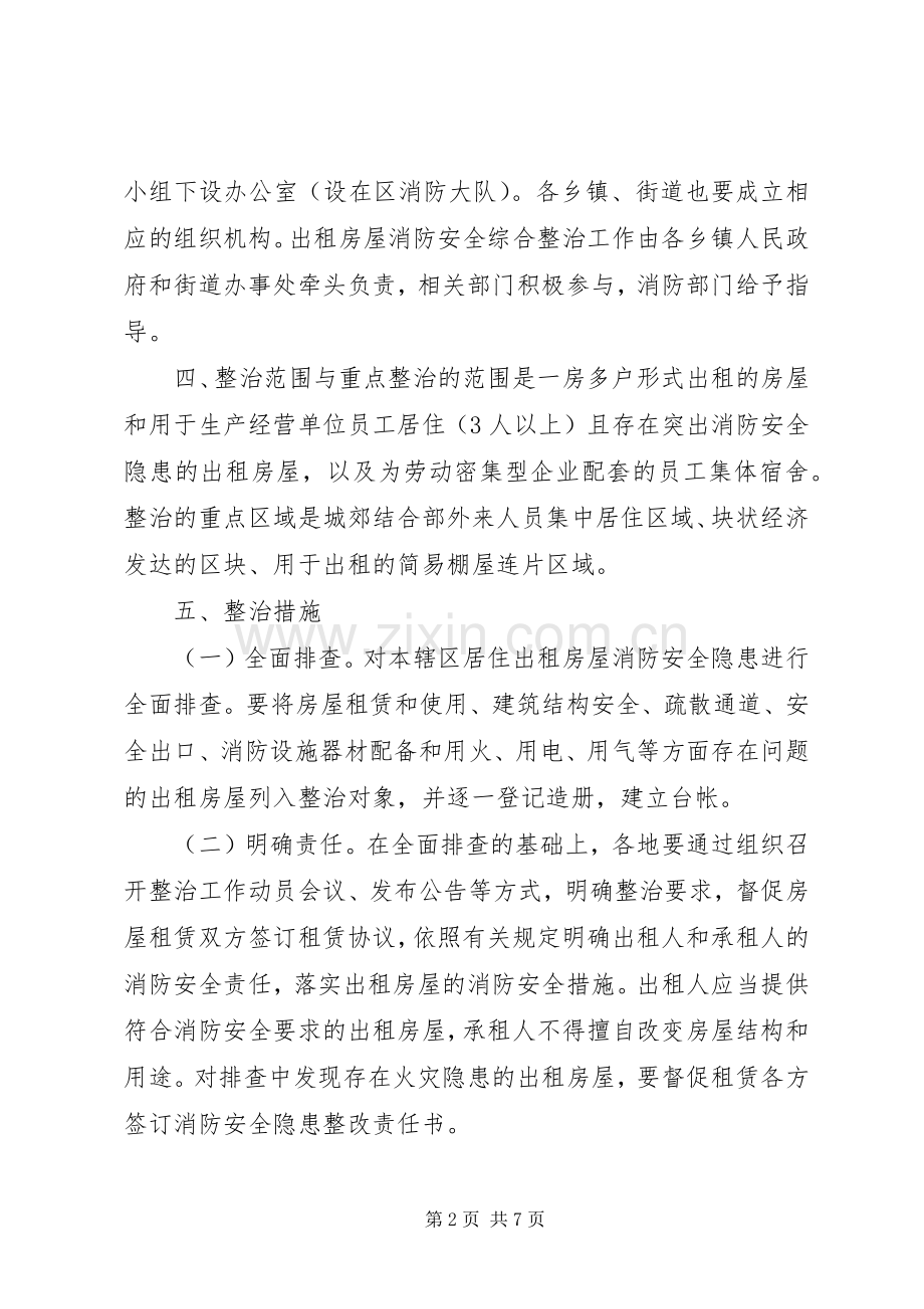 出租屋消防安全综合整治实施方案.docx_第2页