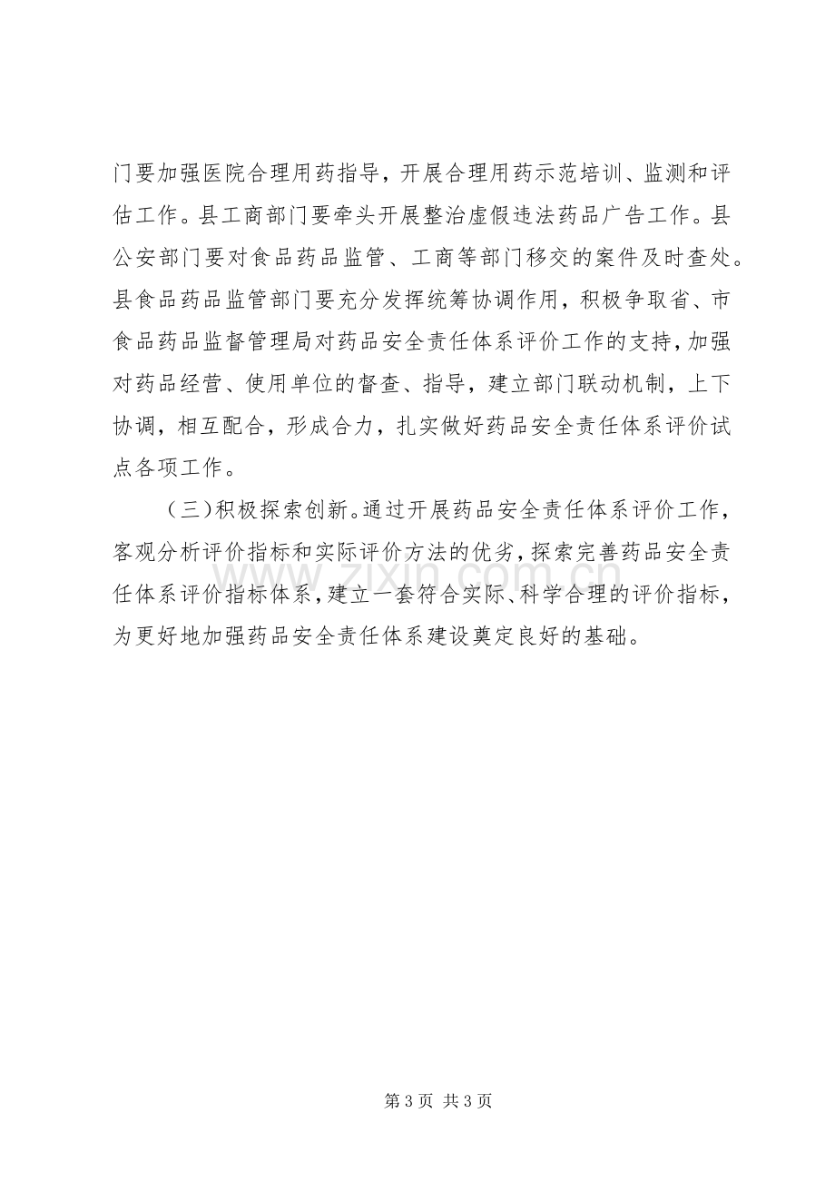 药品安全评价指导实施方案.docx_第3页