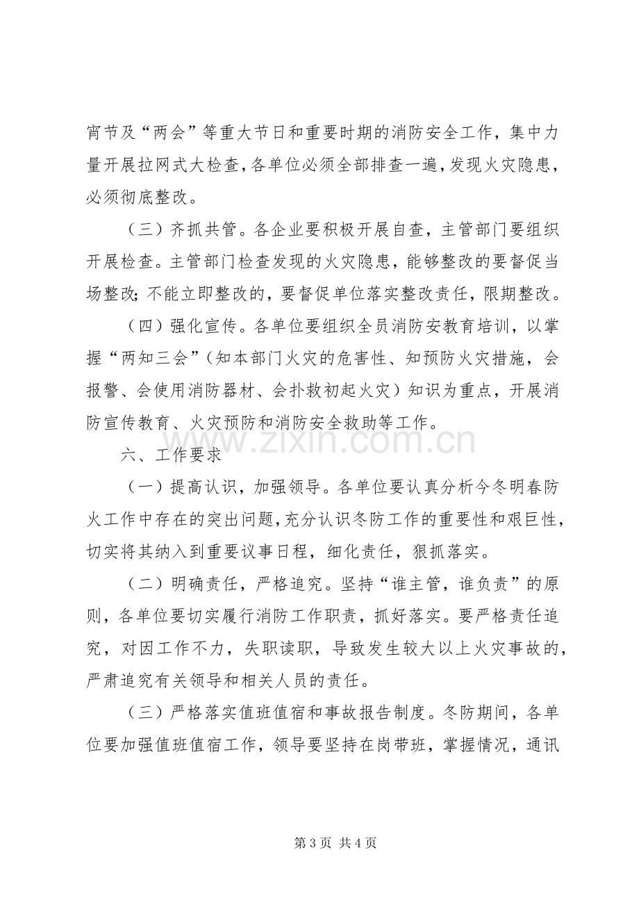 粮食局火灾防控工作实施方案.docx_第3页