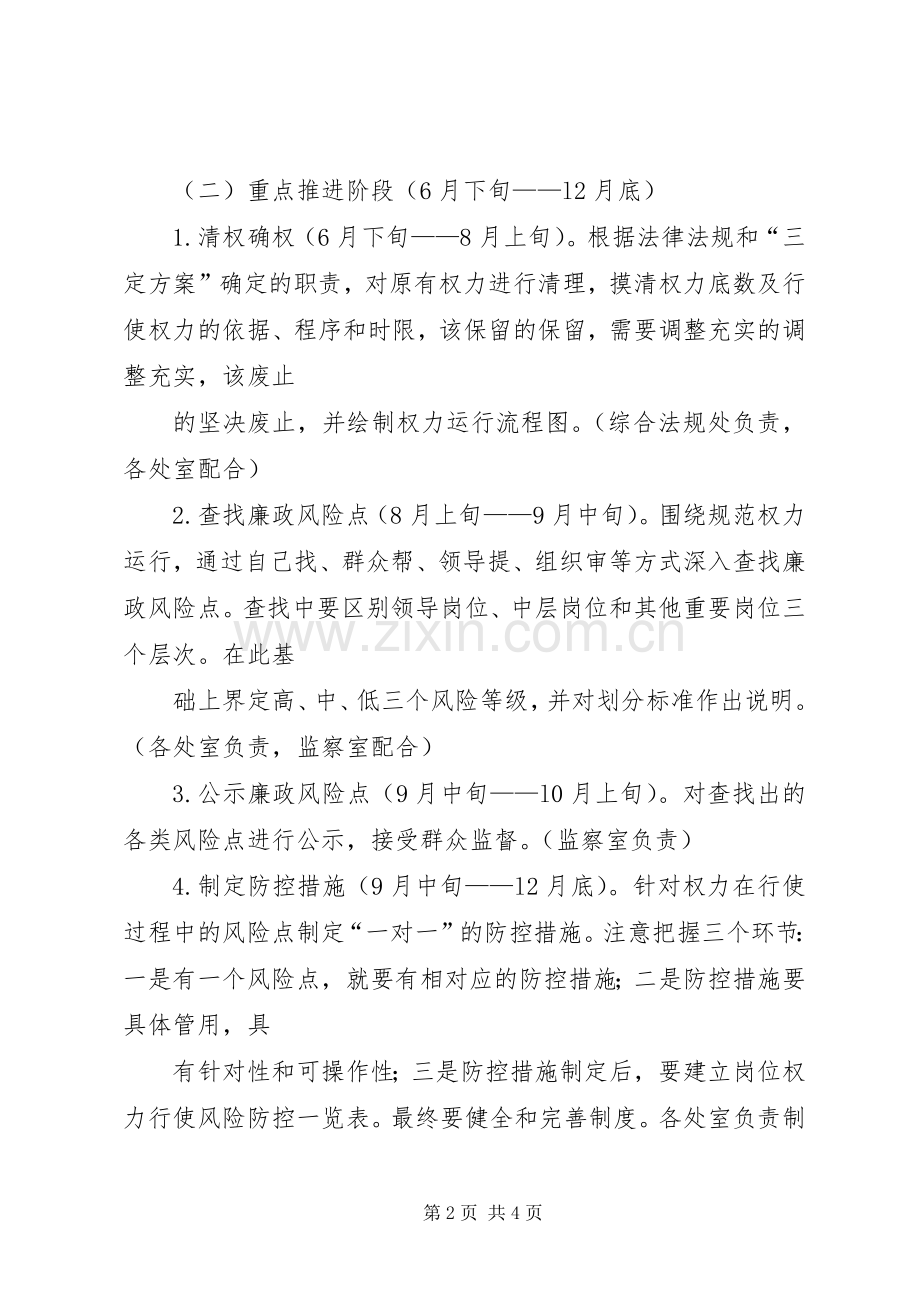 物价局廉政管理实施方案.docx_第2页