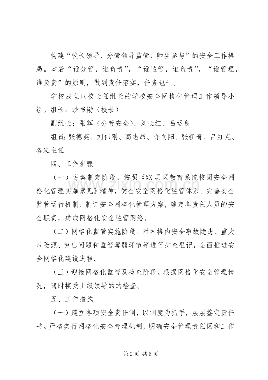 安全生产网格化管理方案 .docx_第2页