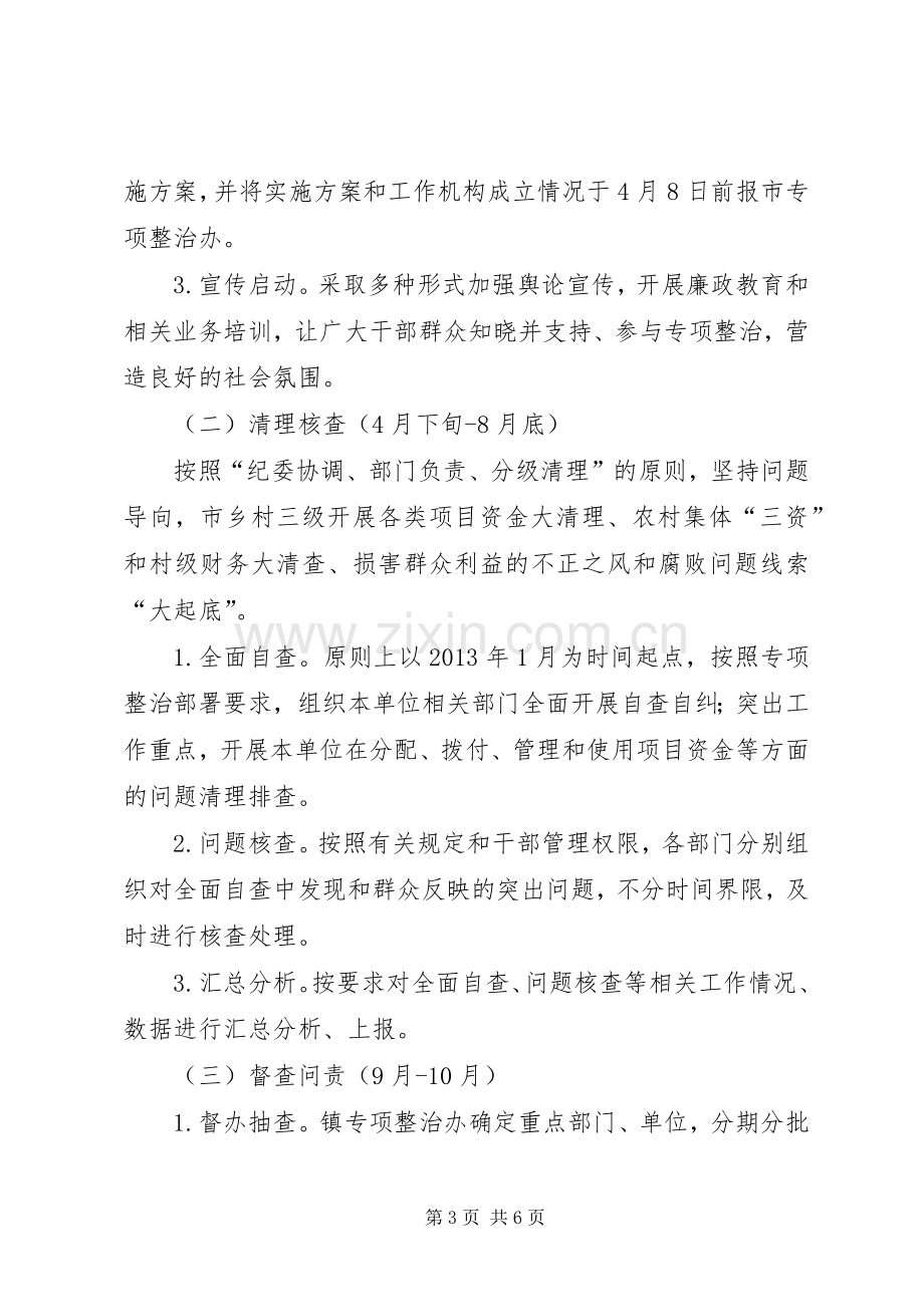 腐败问题专项整治工作实施方案.docx_第3页