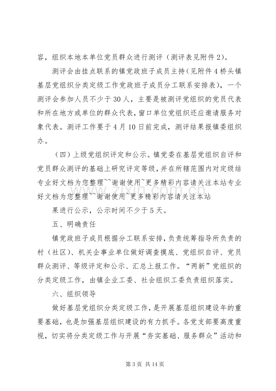 桥头镇基层党组织分类定级工作方案.docx_第3页