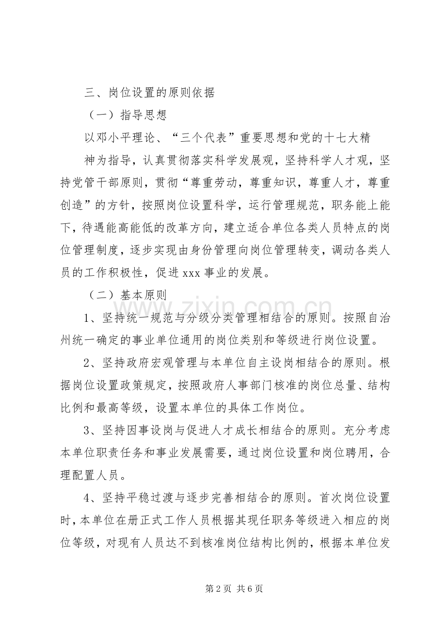 学校关于岗位设置竞聘上岗工作实施方案 .docx_第2页