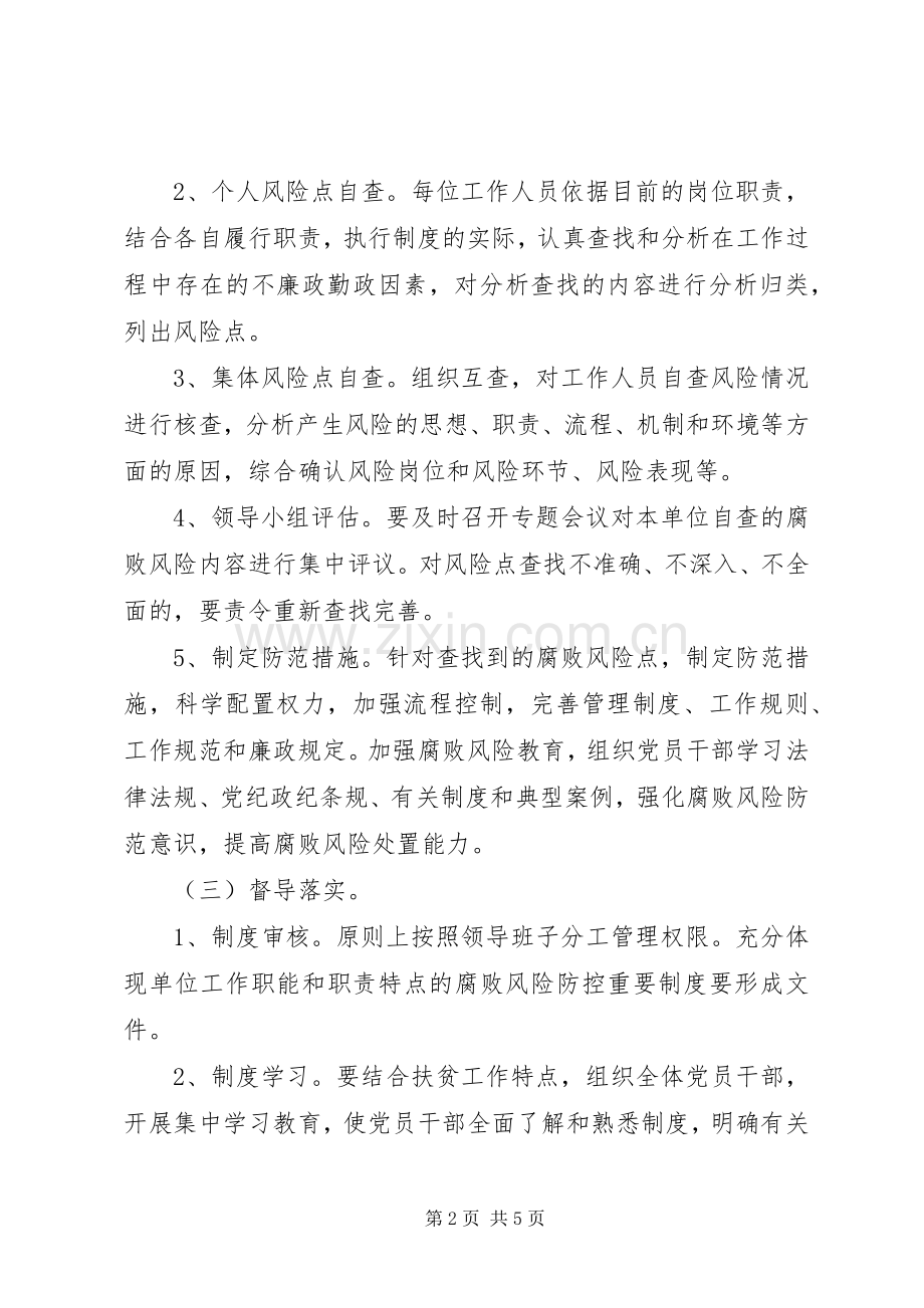 腐败风险预警防控工作实施方案.docx_第2页