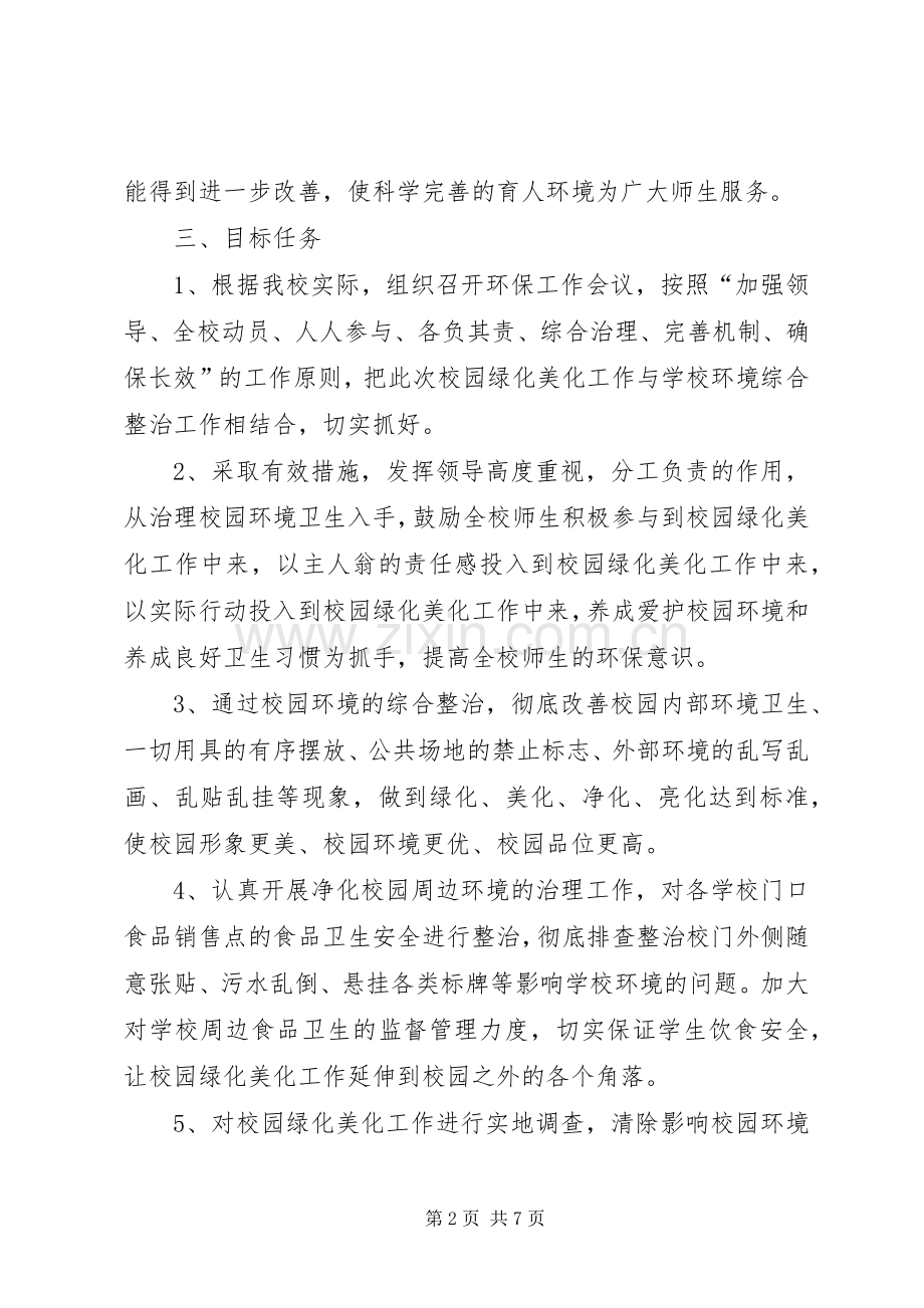 校园美化实施方案[大全].docx_第2页