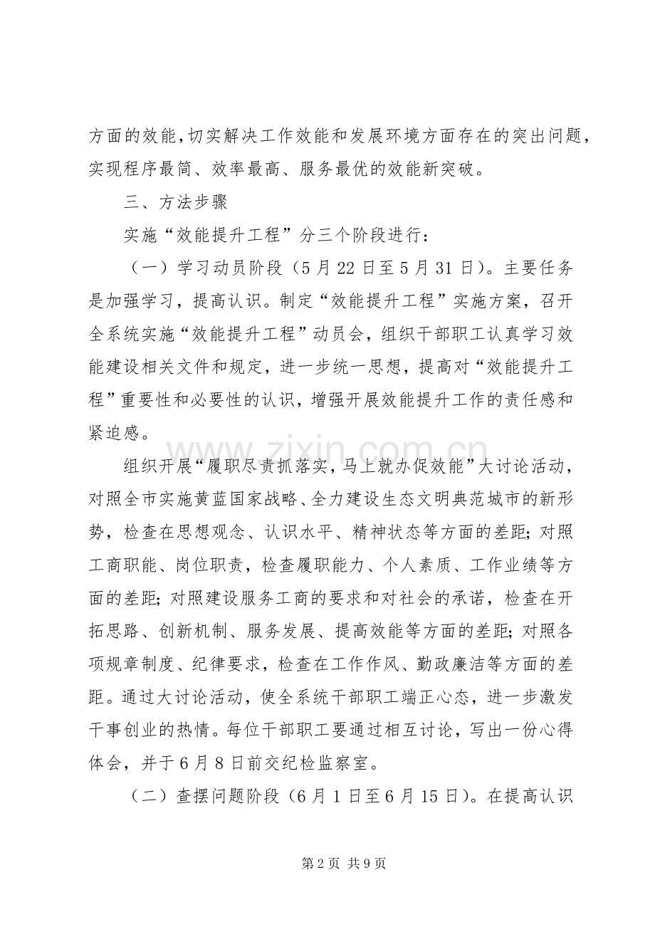 工商系统效能提升实施方案.docx_第2页