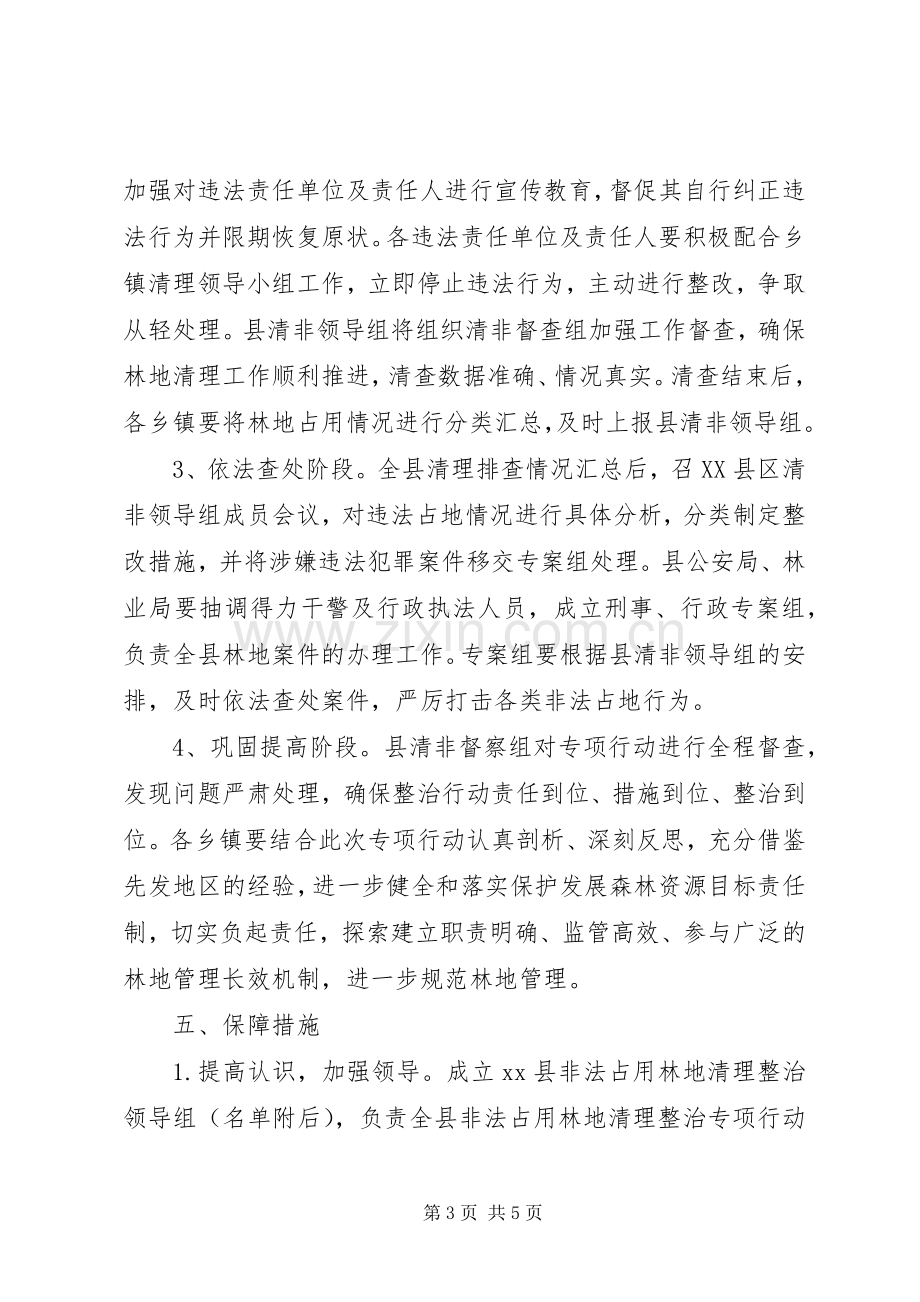 非法占用林地清理整治专项行动方案.docx_第3页