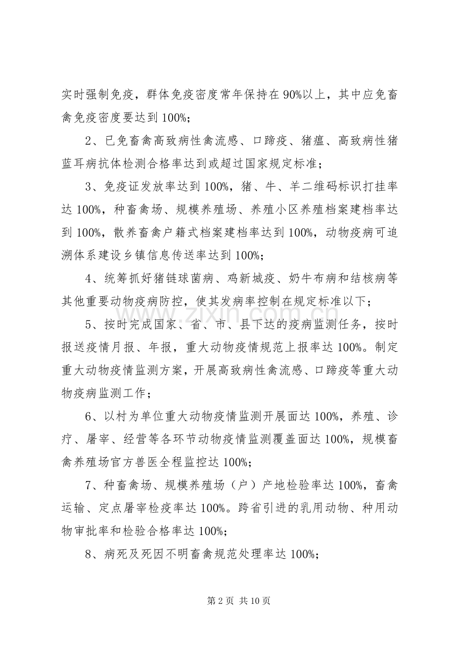 畜牧局重大疫病防控指导实施方案.docx_第2页