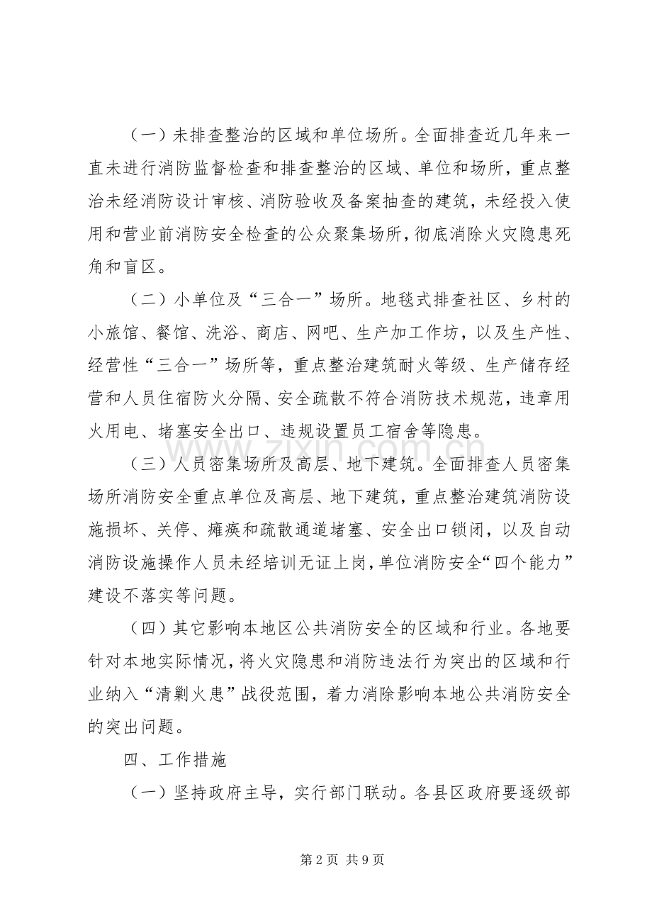 全市消防安全强化工作实施方案.docx_第2页