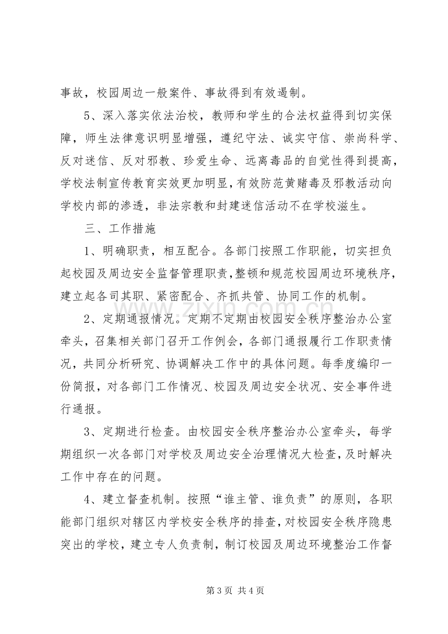 市校园安全秩序专项整治方案.docx_第3页