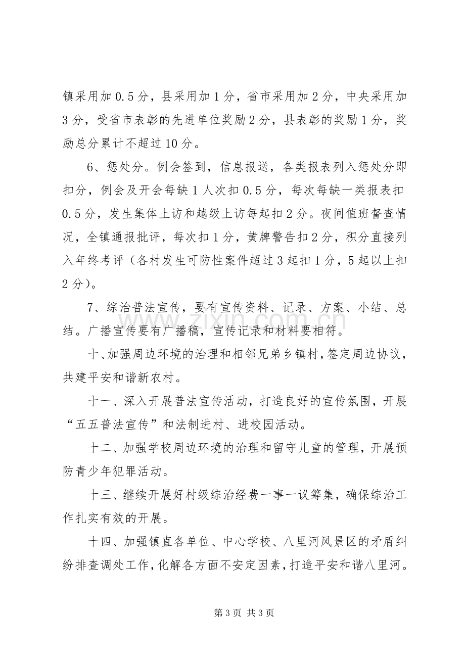 镇政府综治维稳工作方案.docx_第3页