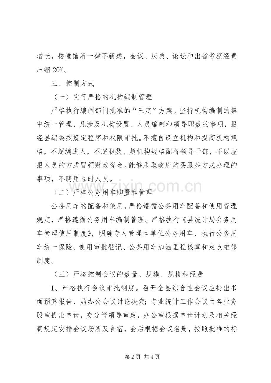 行政成本管控实施方案.docx_第2页