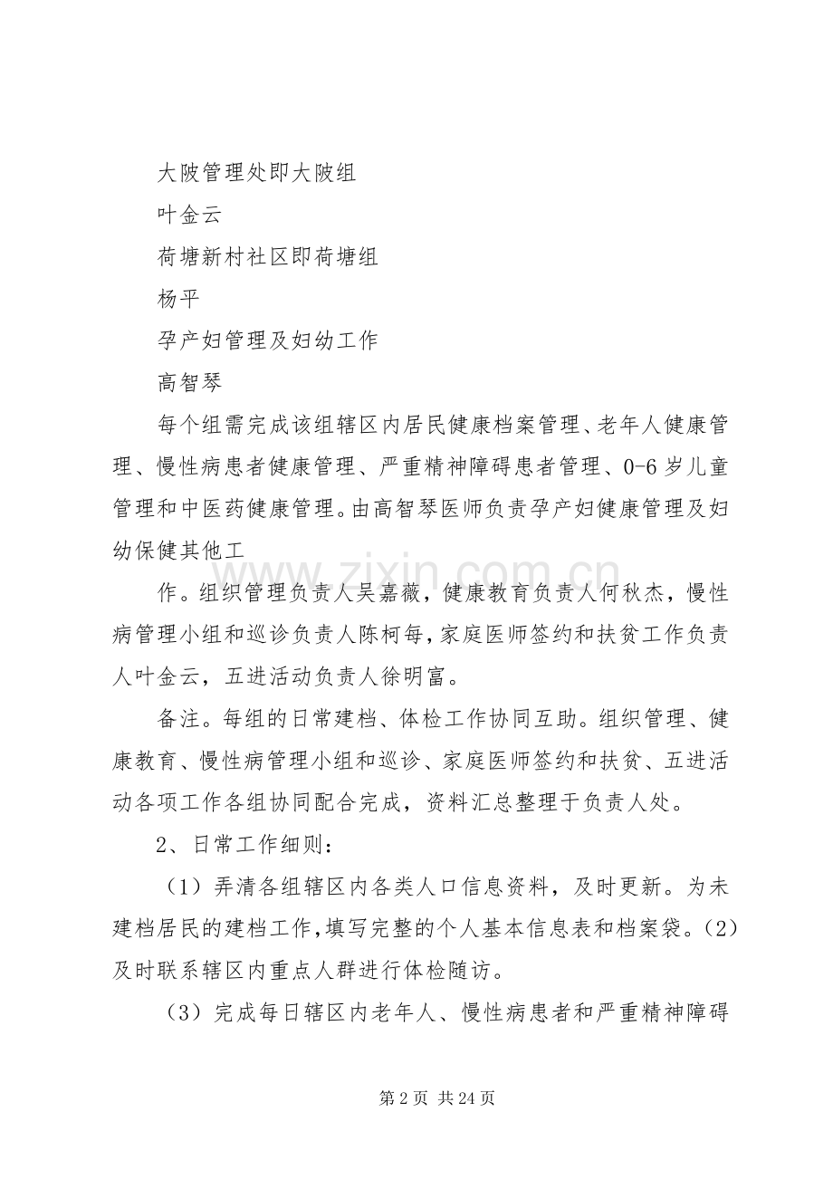 社区卫生服务中心考核实施方案.docx_第2页