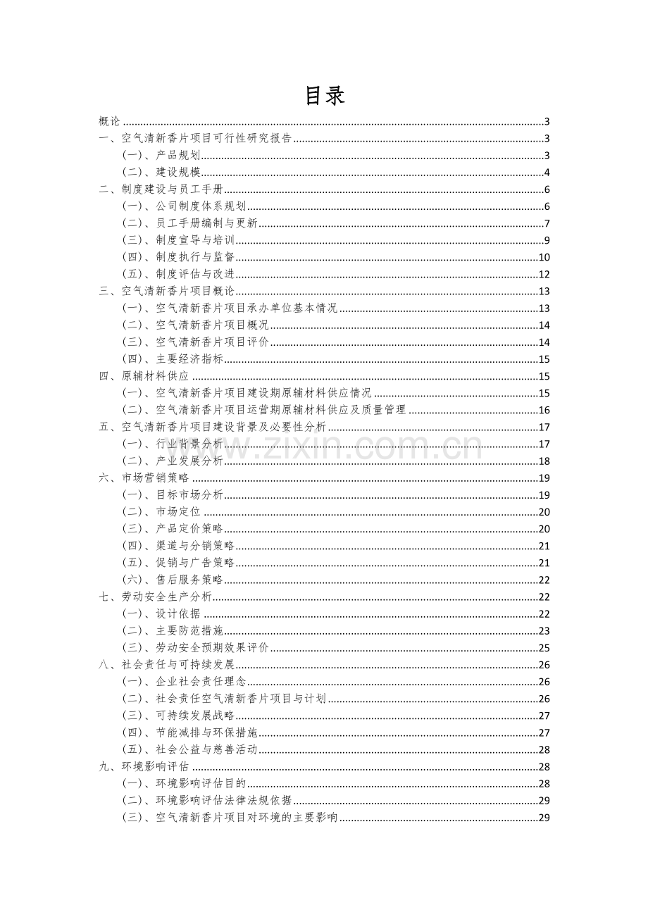 空气清新香片项目可行性研究报告.docx_第2页