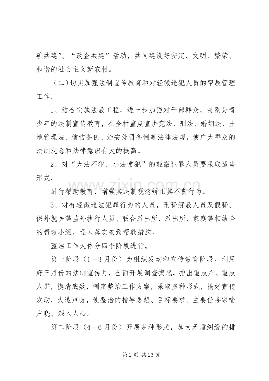 XX镇治安混乱部位和突出治安问题整治实施方案.docx_第2页