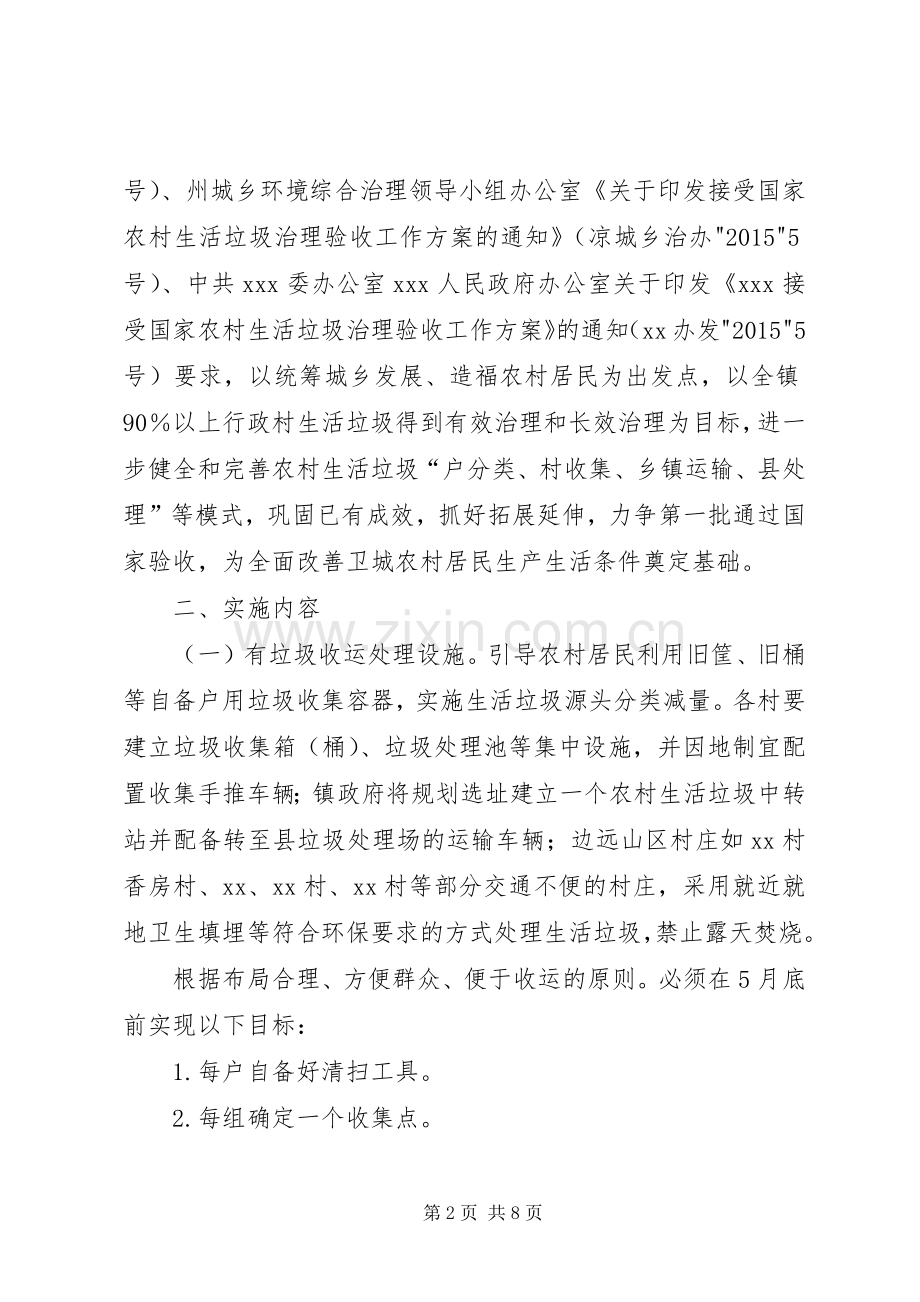 农村生活垃圾治理方案.docx_第2页