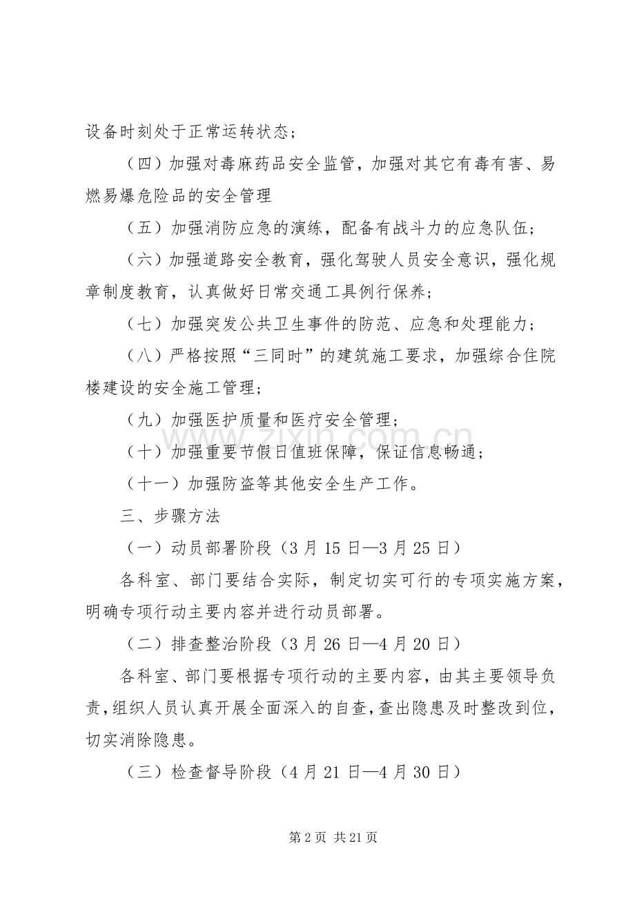 医院安全隐患排查实施方案.docx_第2页