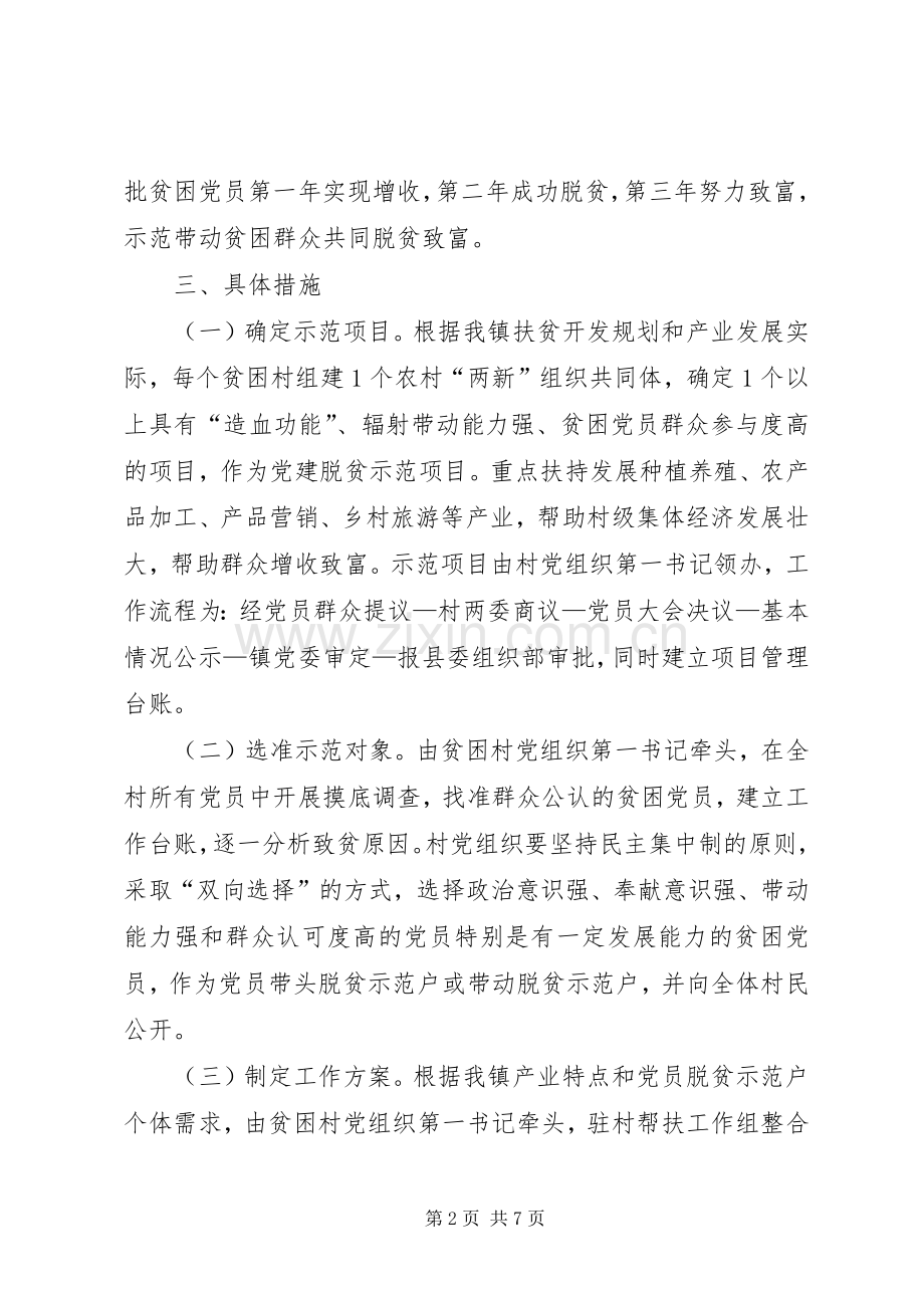 XX年党员精准扶贫示范工程方案.docx_第2页