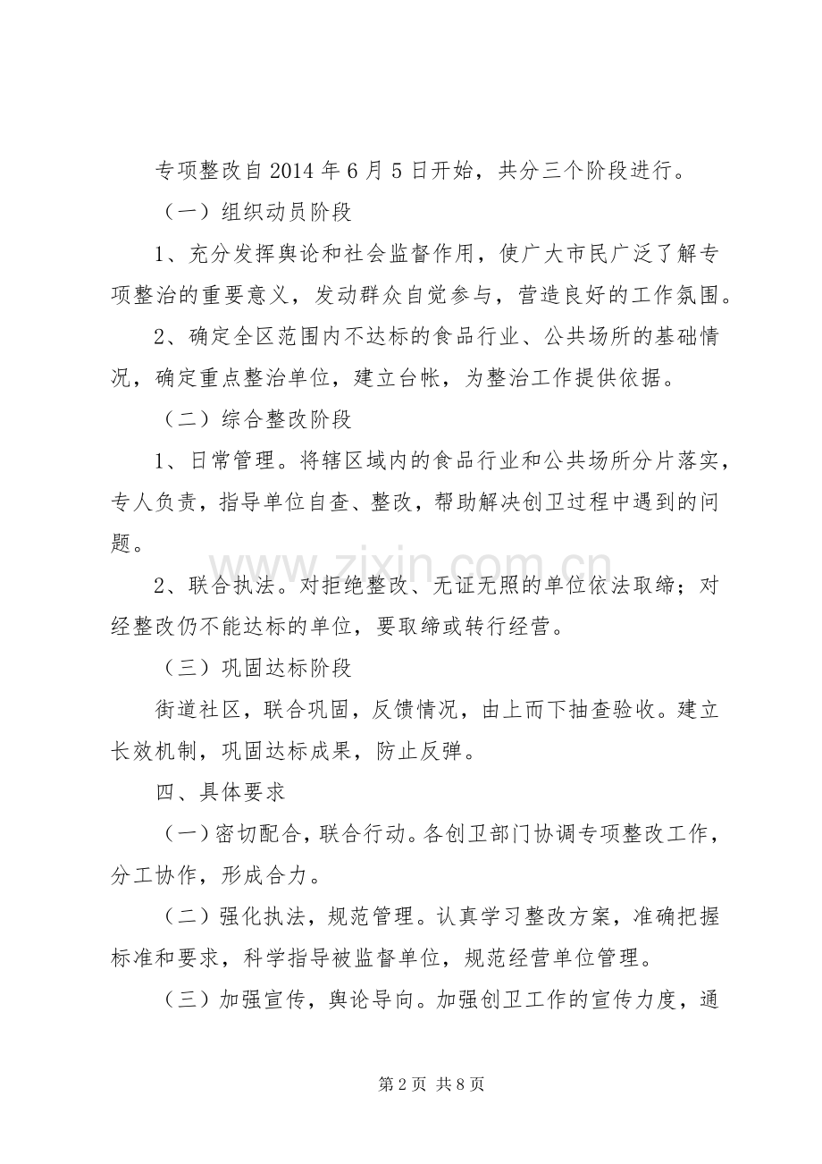 创卫生街道整治实施方案.docx_第2页