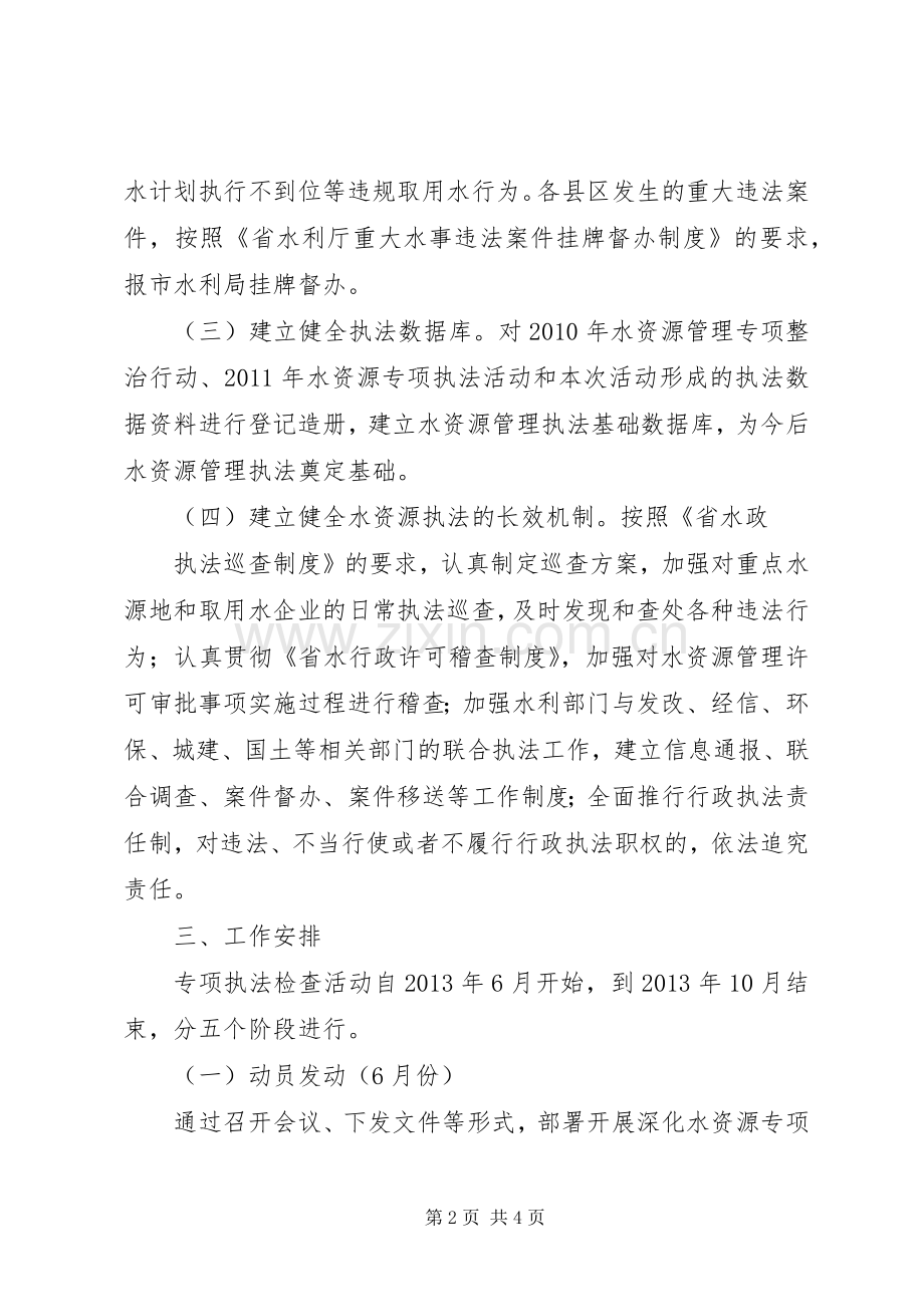 水资源执法检查活动实施方案.docx_第2页