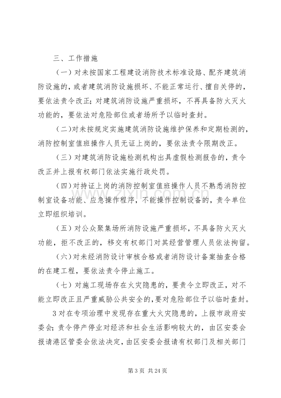 大丰港经济区建筑消防设施排查整治工作实施方案.docx_第3页