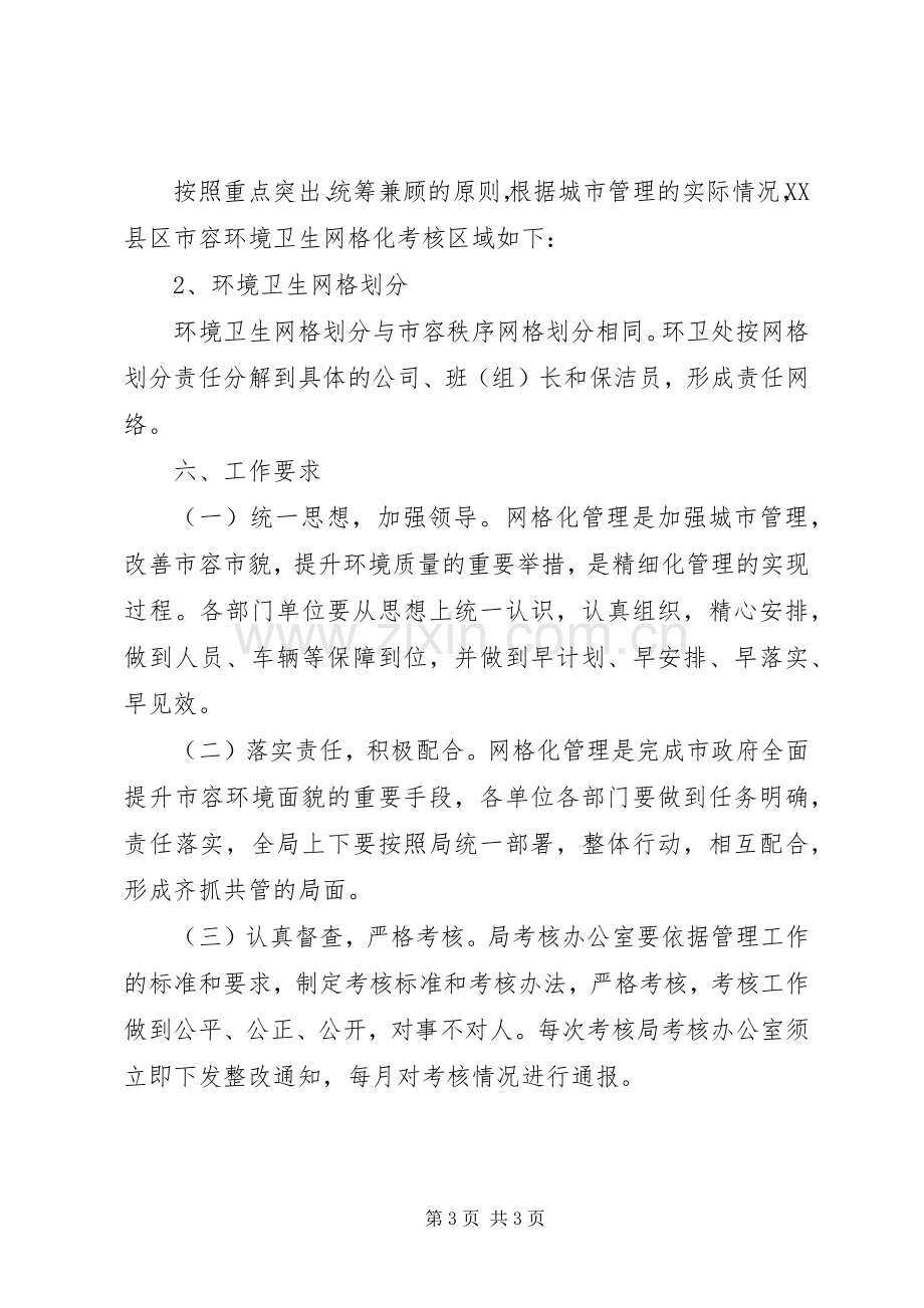 XX县区市容环境卫生管理实施方案.docx_第3页