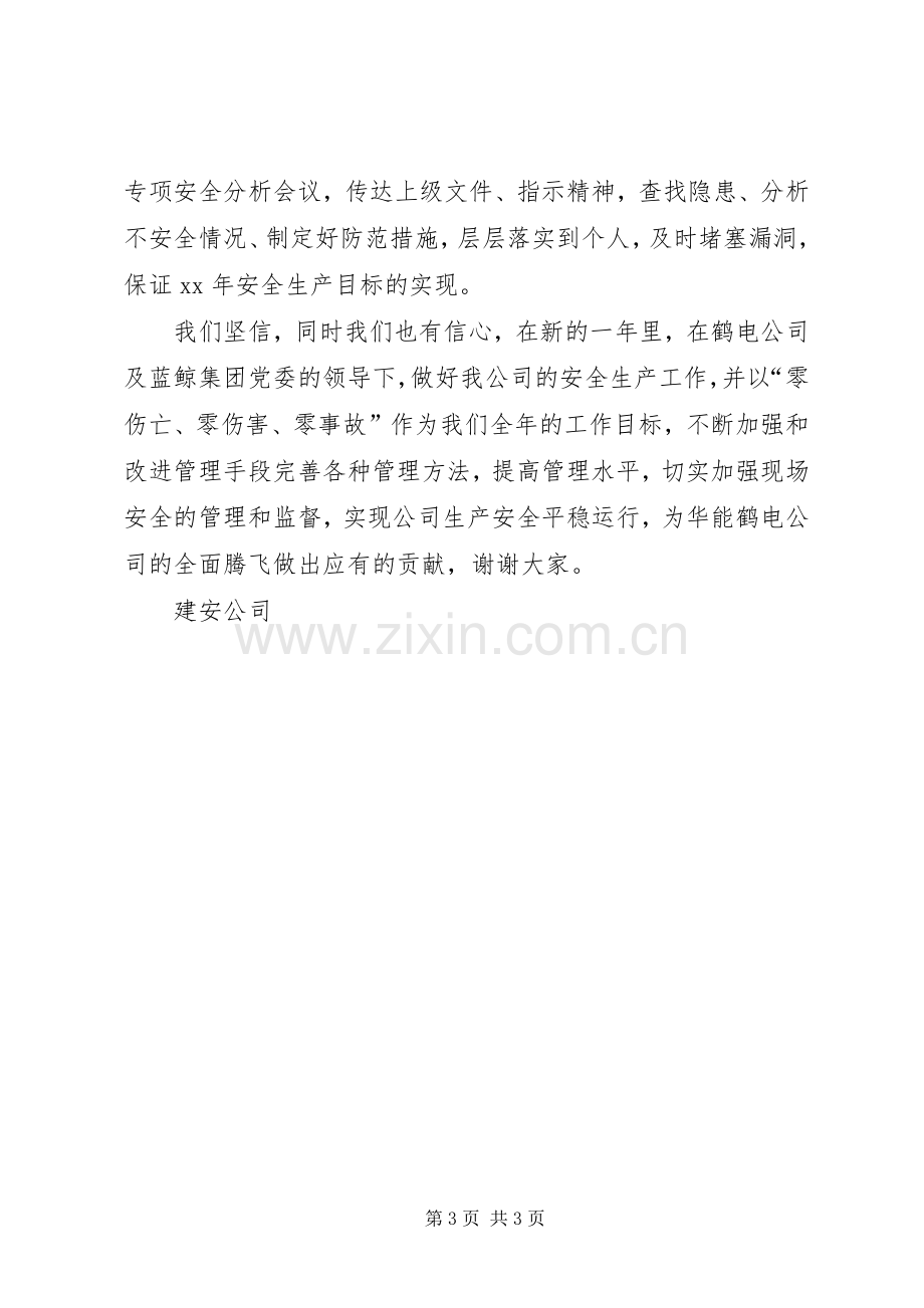 安全生产工作会上表态发言稿.docx_第3页