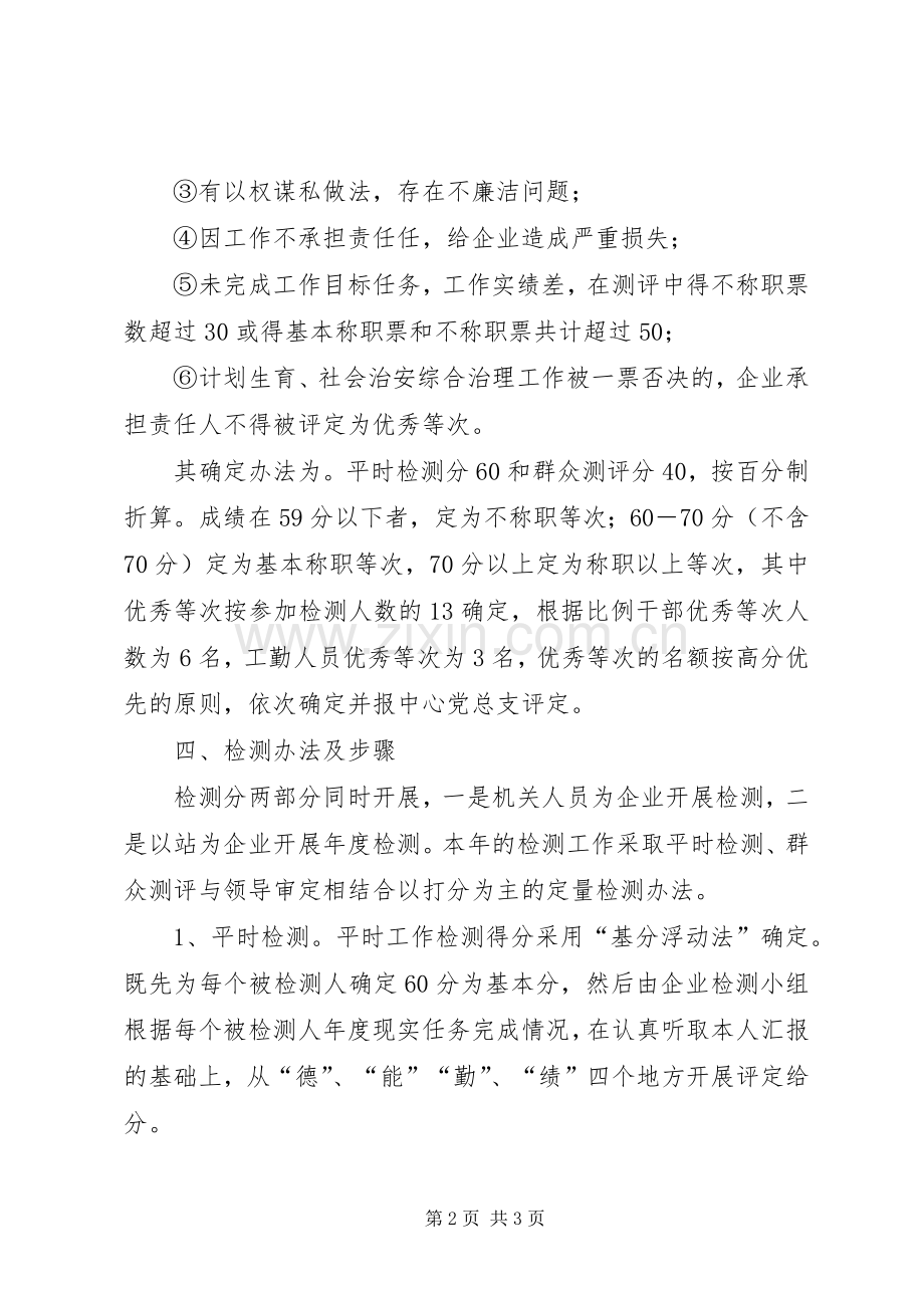 市场开发服务中心人员评核实施方案.docx_第2页