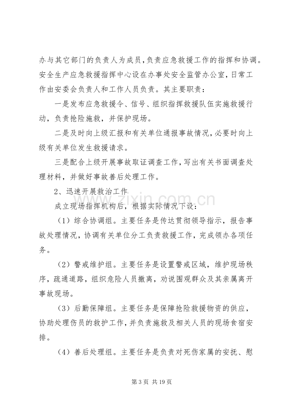 街道校车安全应急处理预案范文.docx_第3页