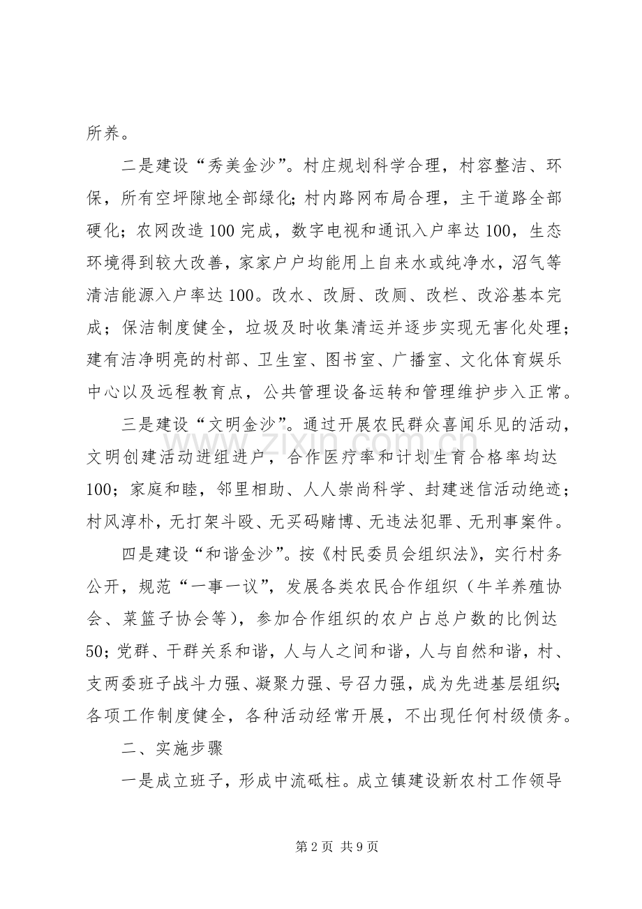 村建设社会主义新农村示范村方案 (2).docx_第2页