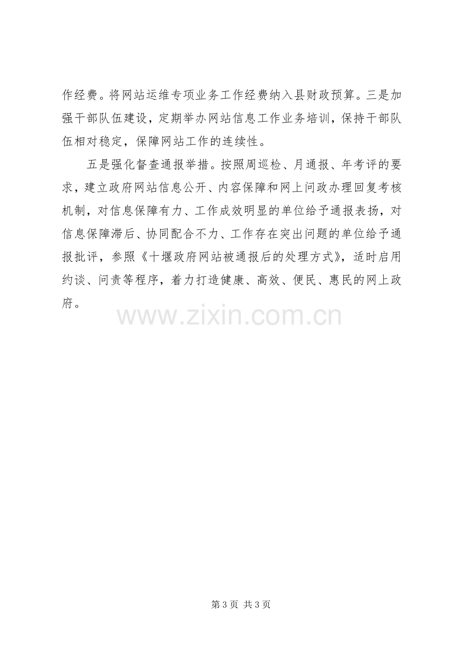 关于全面落实政府网站问题整改实施方案.docx_第3页